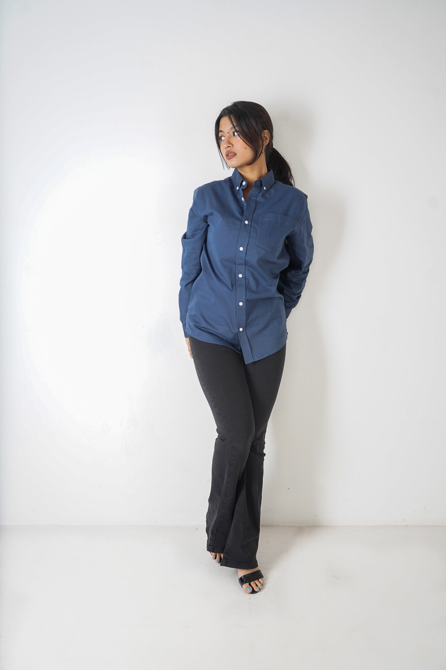 Oxford Shirt - Uninhibited - Unisex - Navy