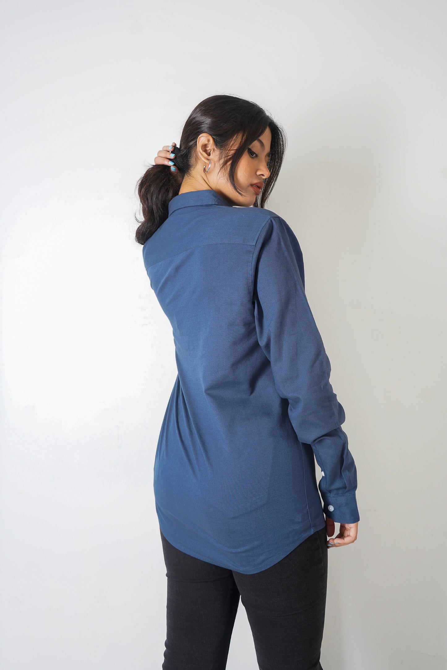 Oxford Shirt - Uninhibited - Unisex - Navy