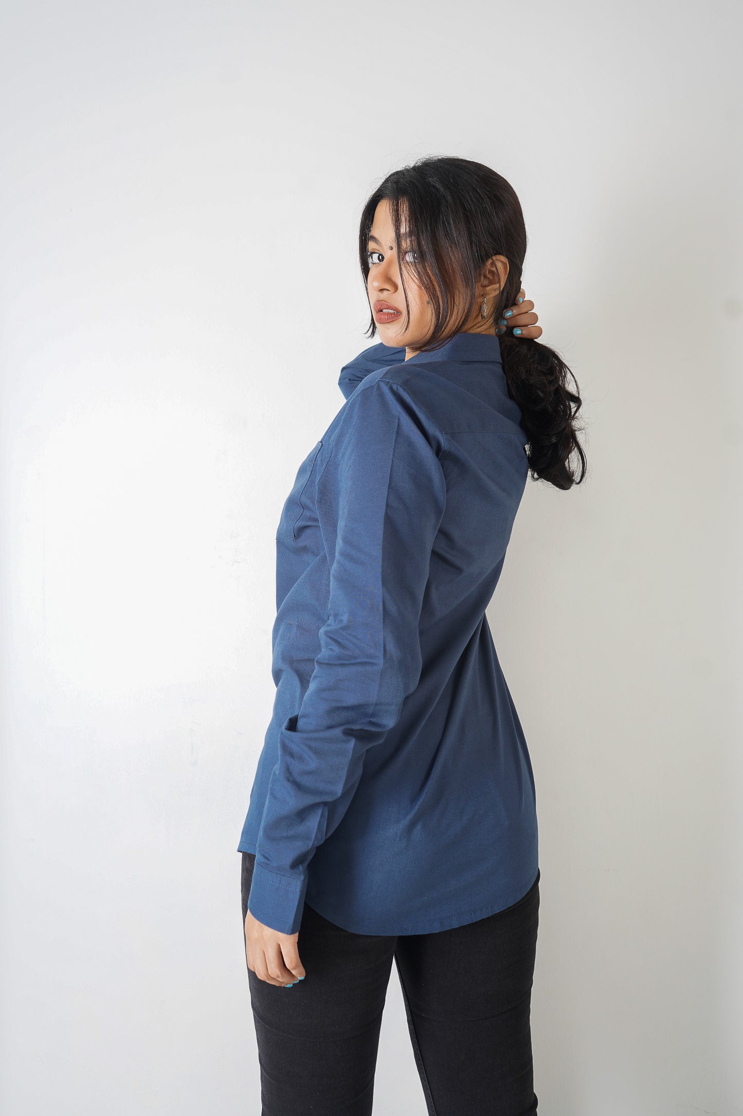Oxford Shirt - Uninhibited - Unisex - Navy
