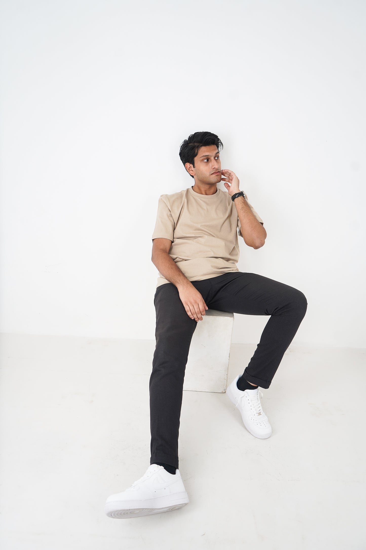 Basic T-Shirt - Beige