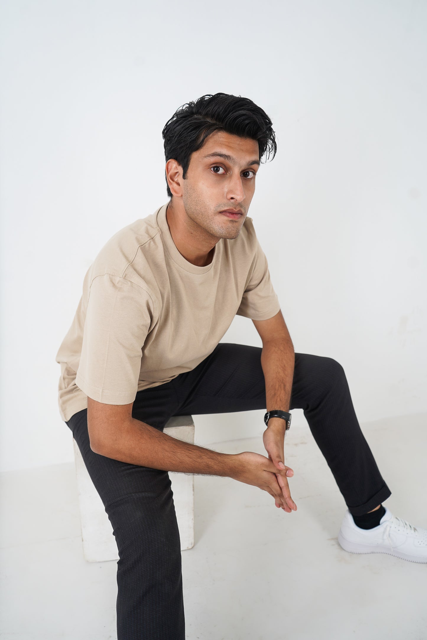 Basic T-Shirt - Beige