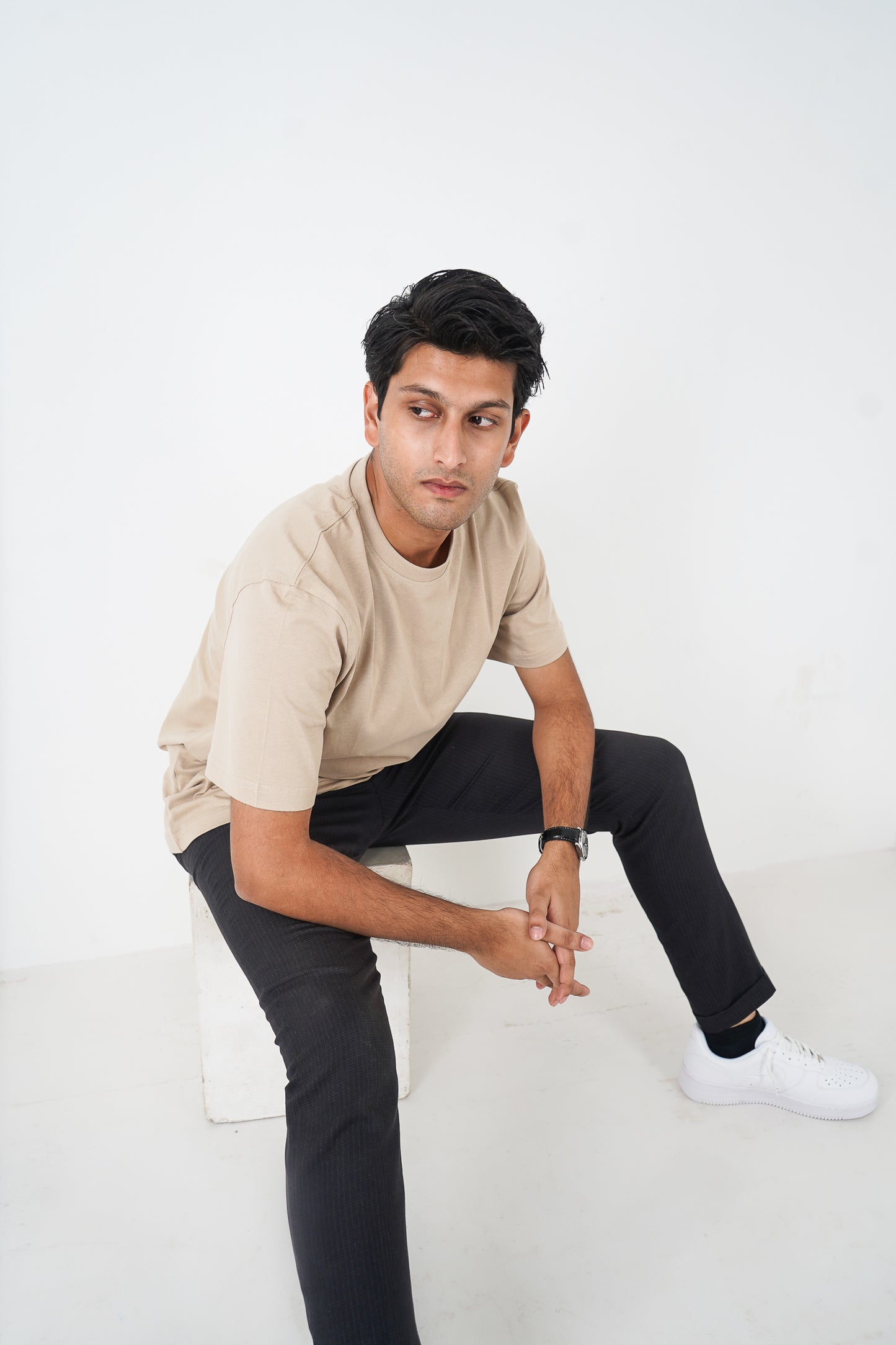 Basic T-Shirt - Beige