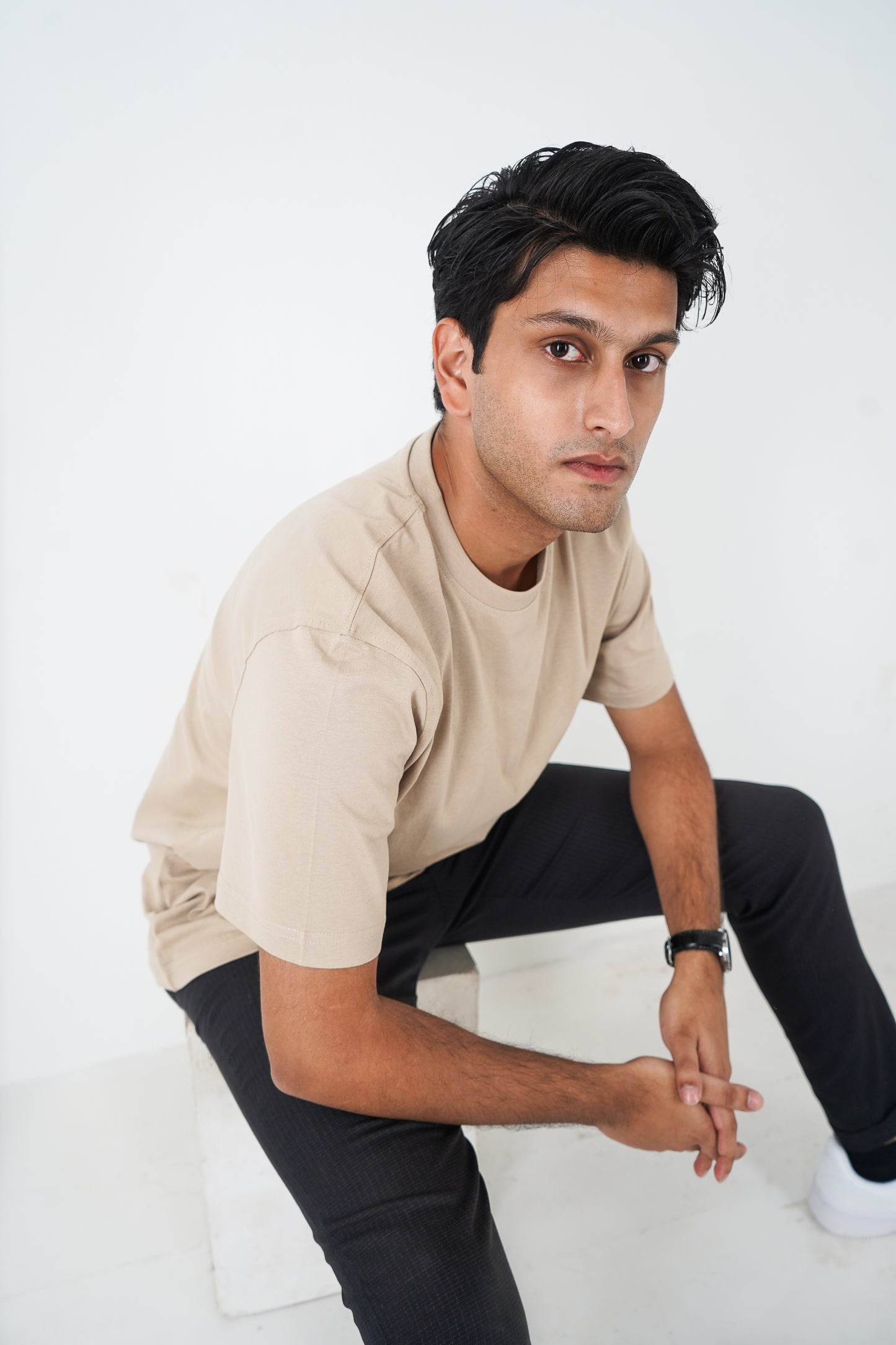 Basic T-Shirt - Beige