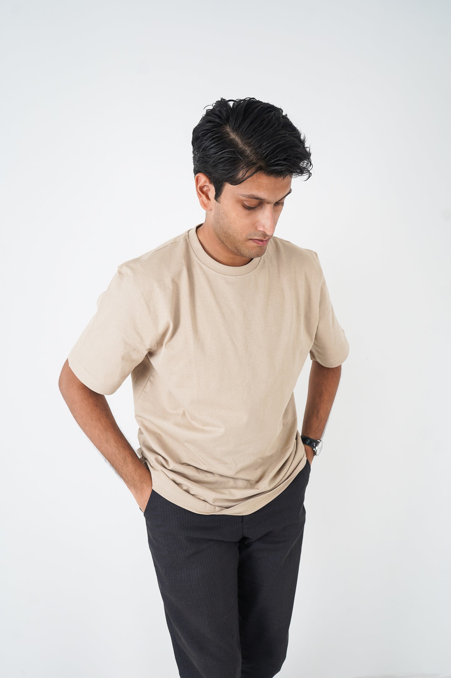 Basic T-Shirt - Beige