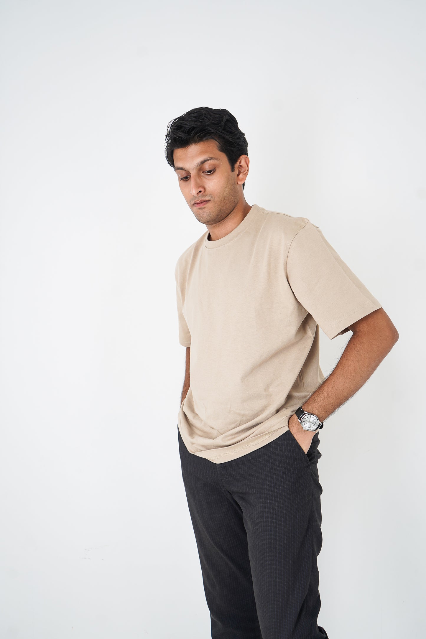 Basic T-Shirt - Beige