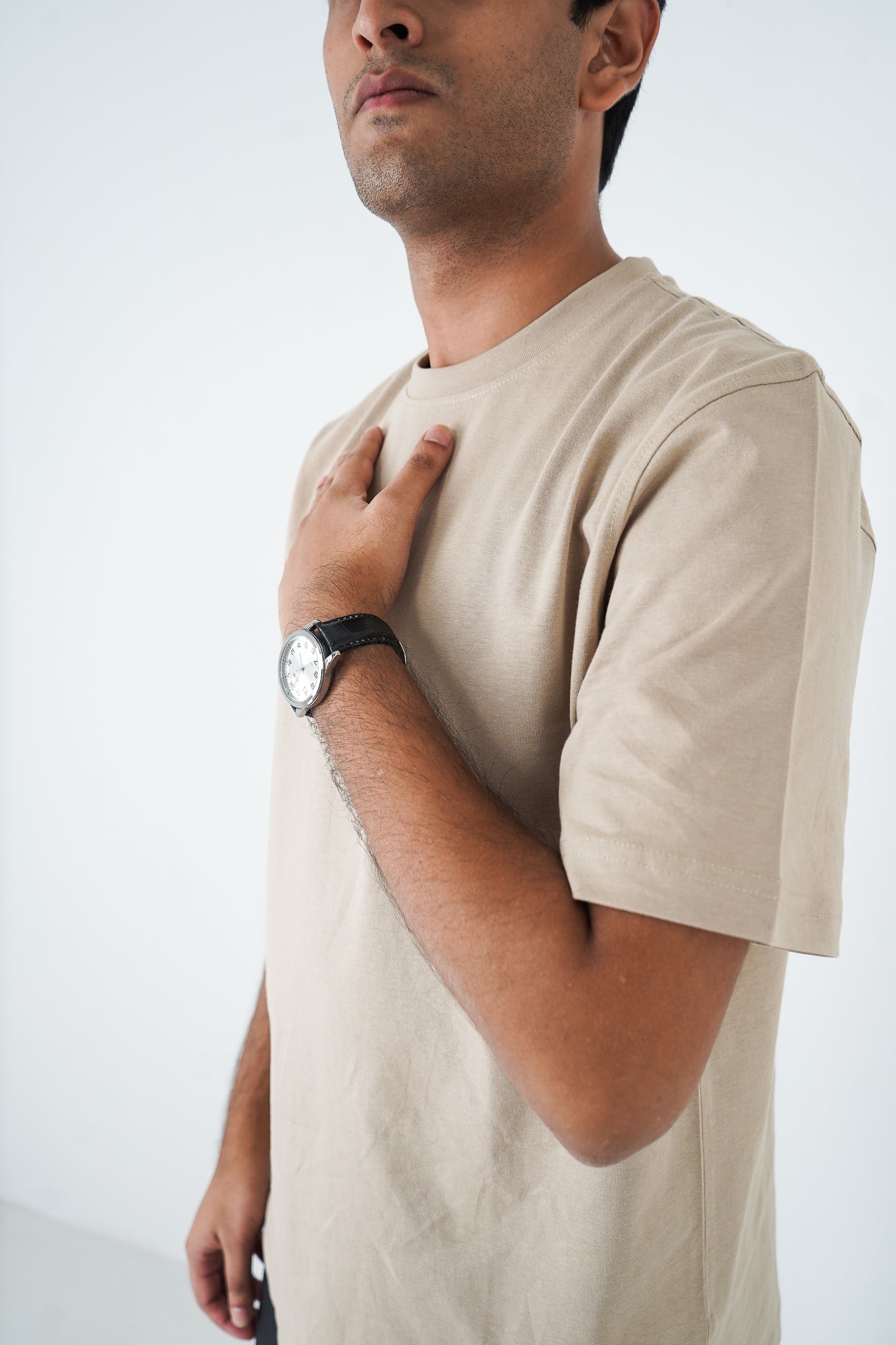 Basic T-Shirt - Beige