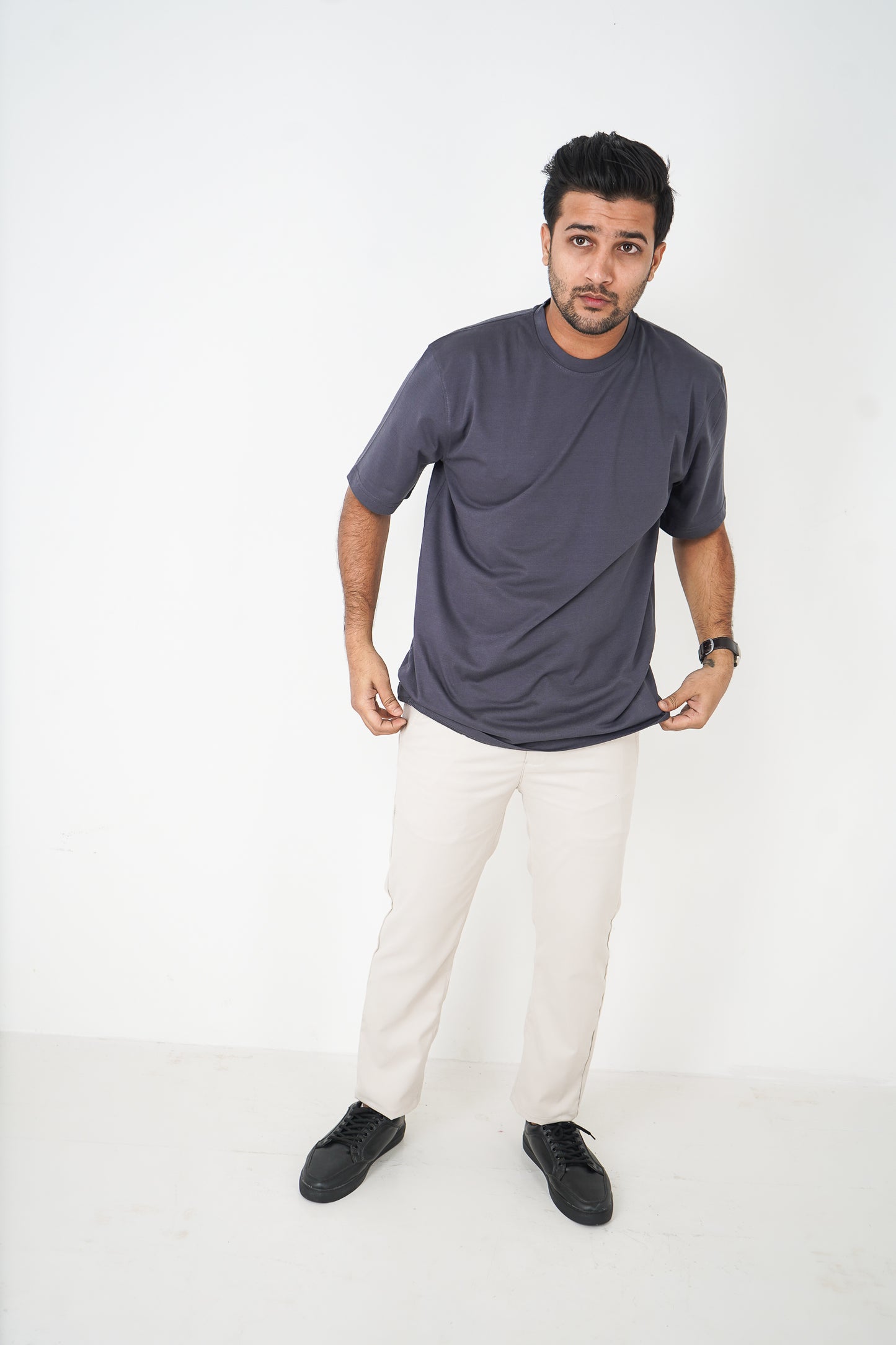 Basic T-Shirt - Charcoal