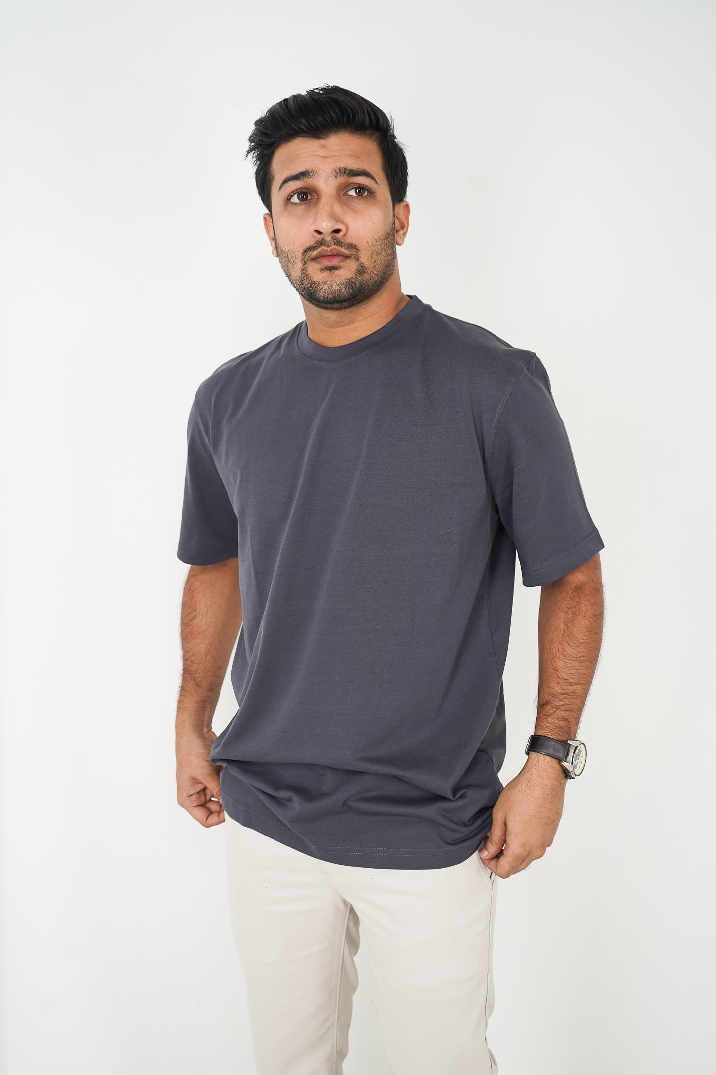 Basic T-Shirt - Charcoal