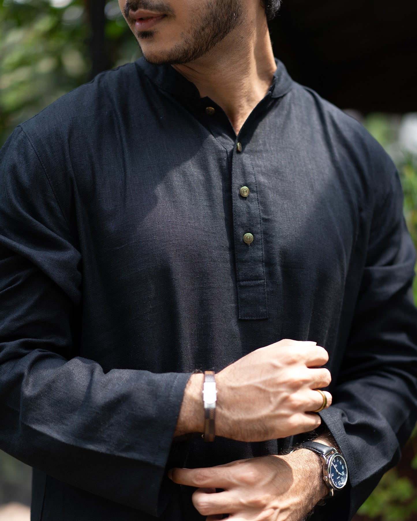 ASIAR 23' Panjabi - Black