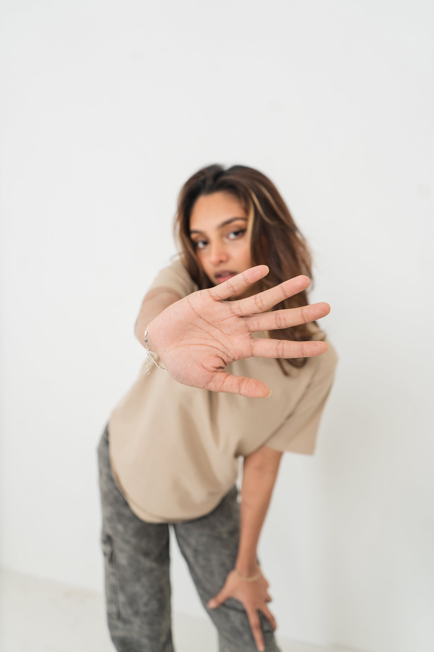 Basic T-Shirt- Unisex - Beige