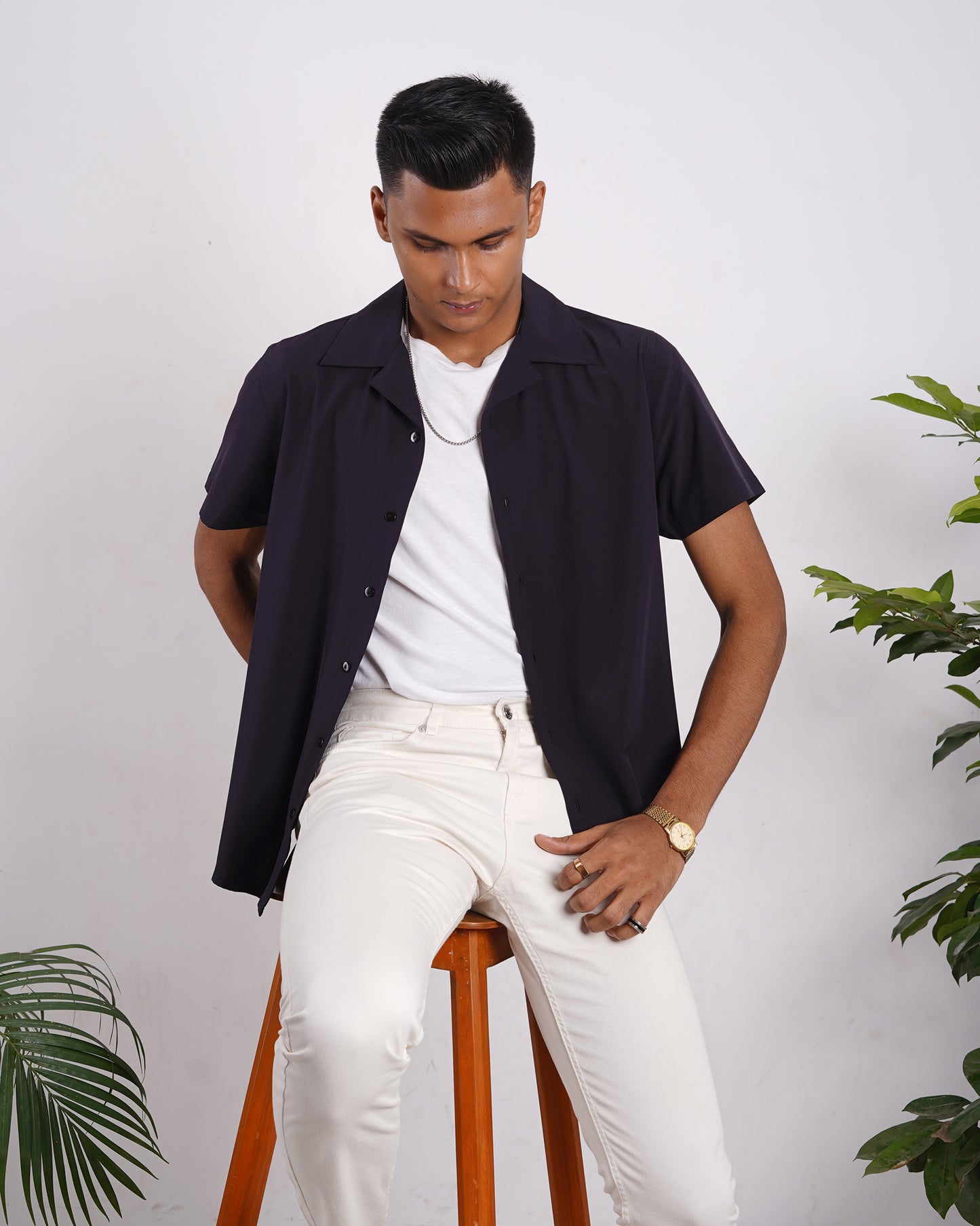 Cubana - Black - Cuban Shirt For Men