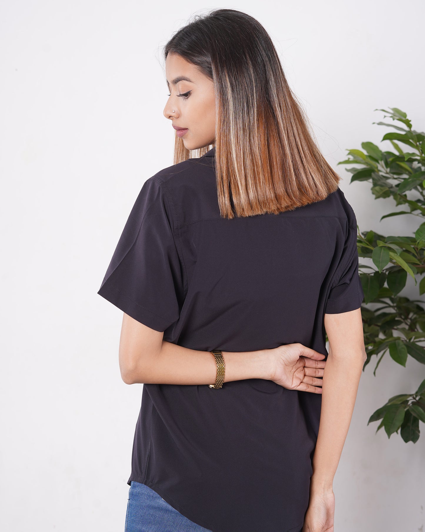 Cubana - Black - Cuban Shirt For Women
