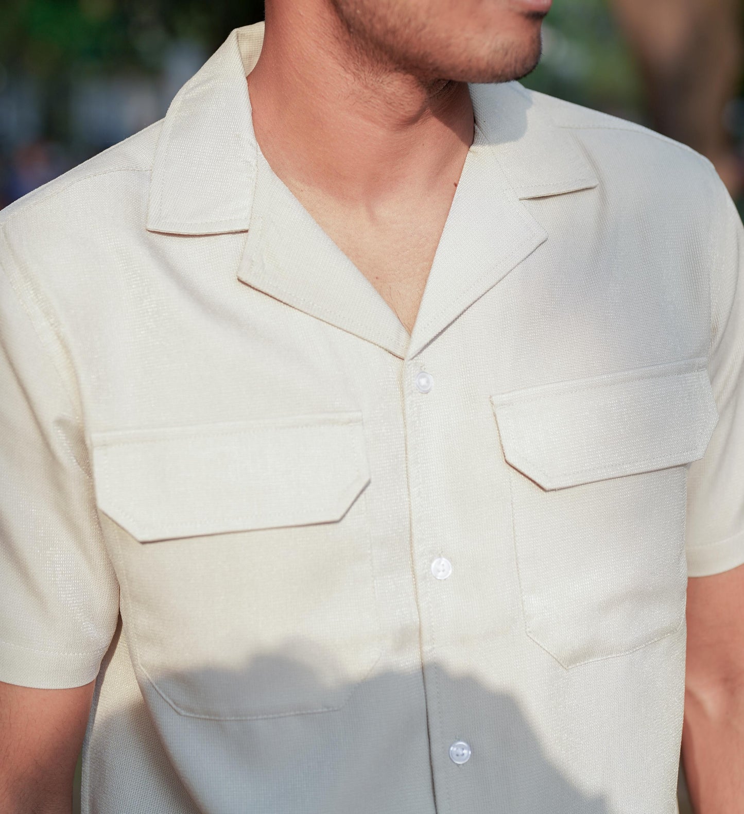 Curtis Cuba - Sepia - Cuban Shirt For Men