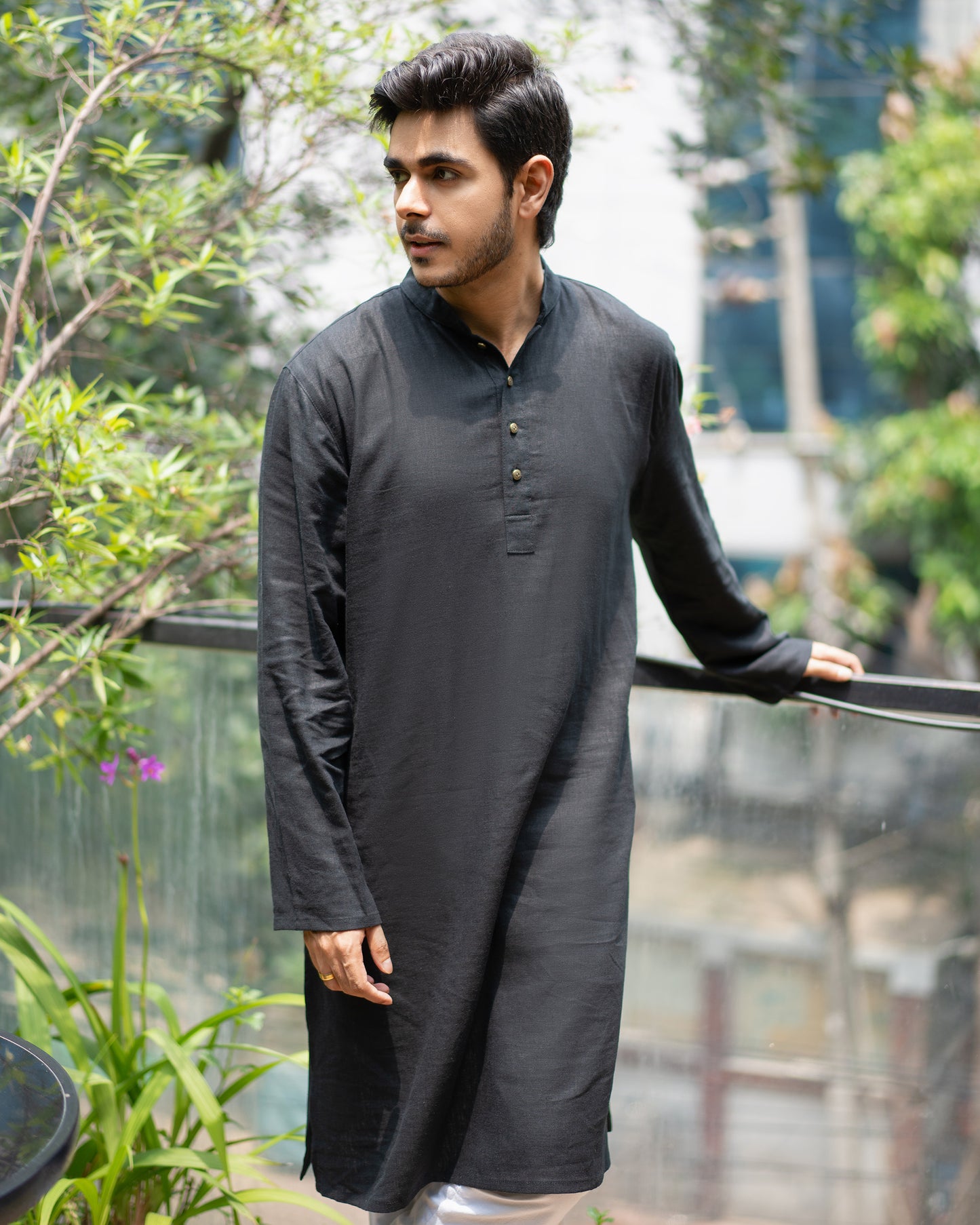 ASIAR 23' Panjabi - Black