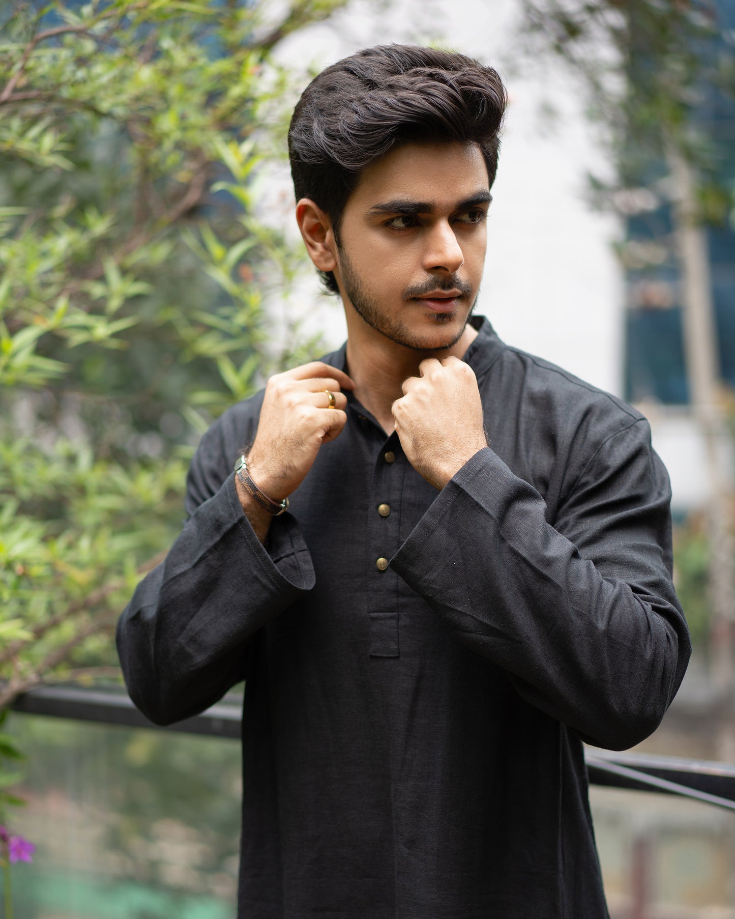 ASIAR 23' Panjabi - Black