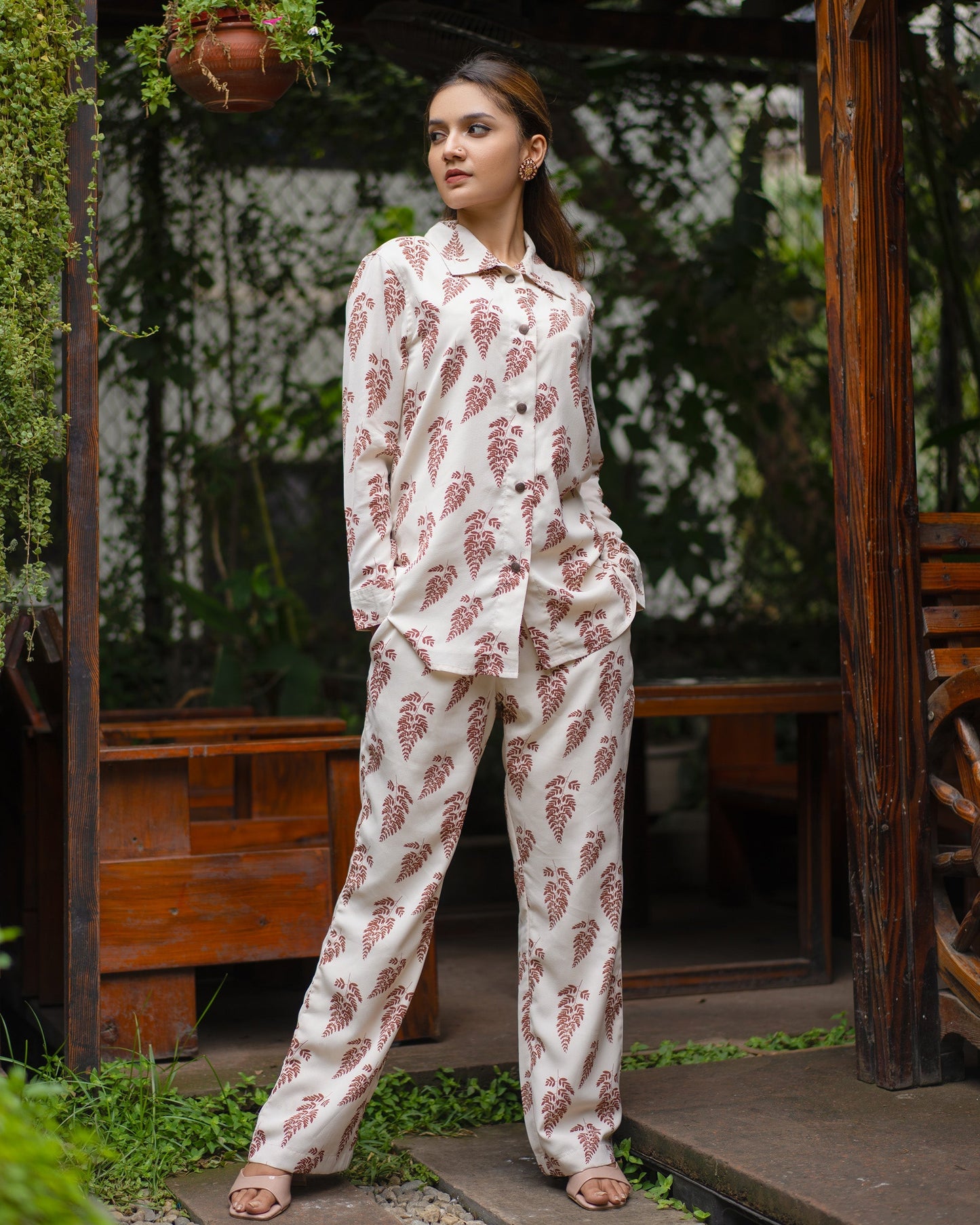 ASIAR 23' Bottom- Cream Print