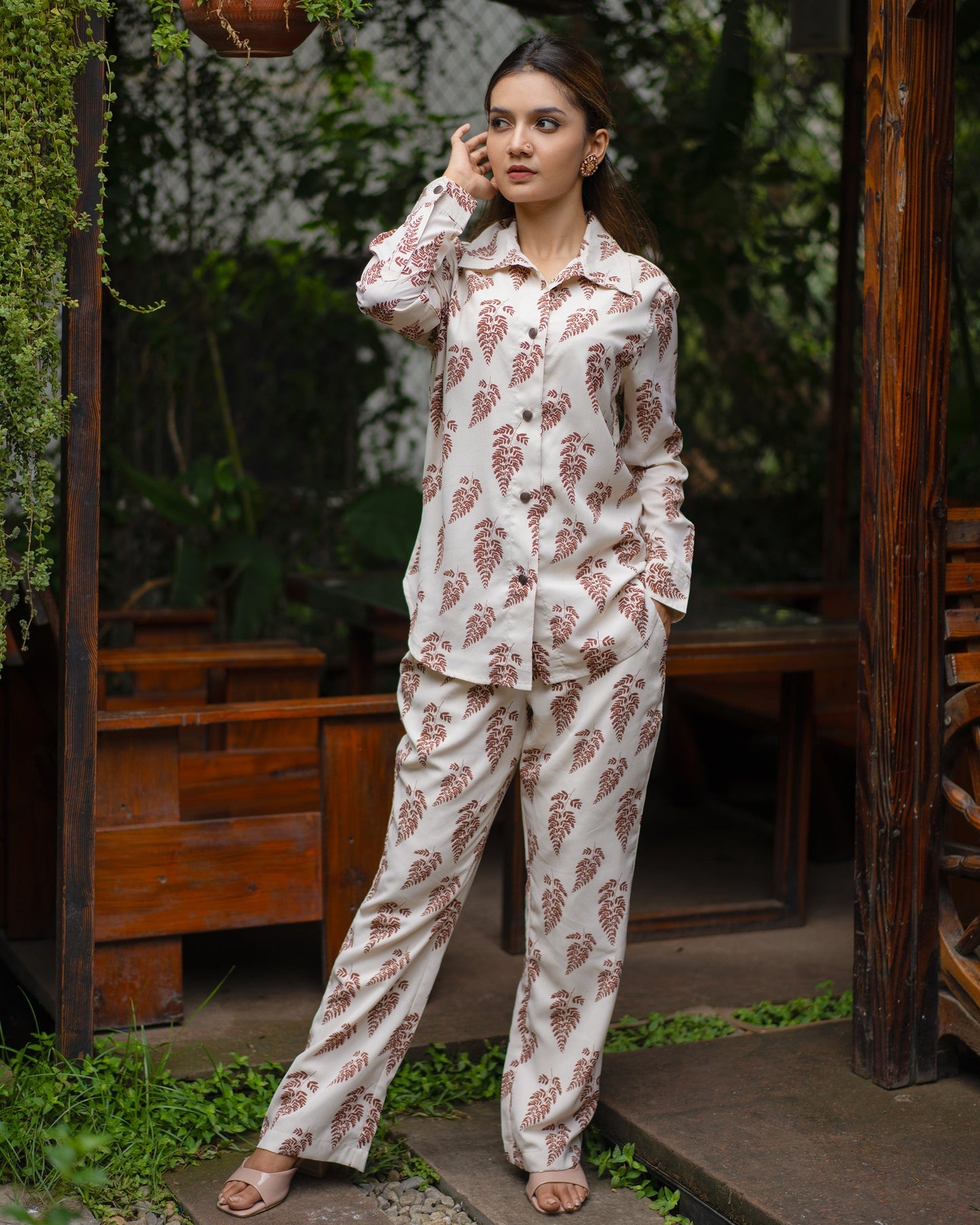 ASIAR 23' Bottom- Cream Print