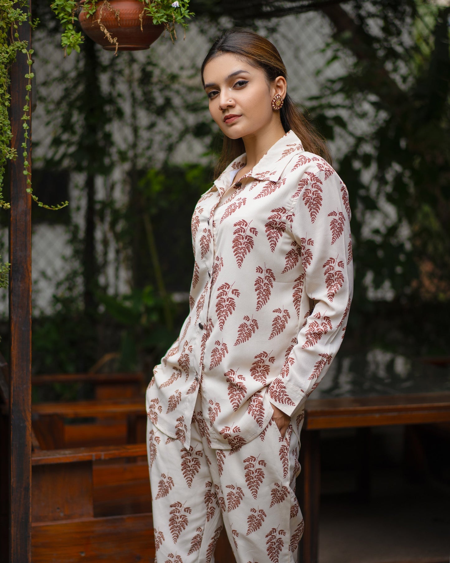 ASIAR 23' Shirt- Cream Print