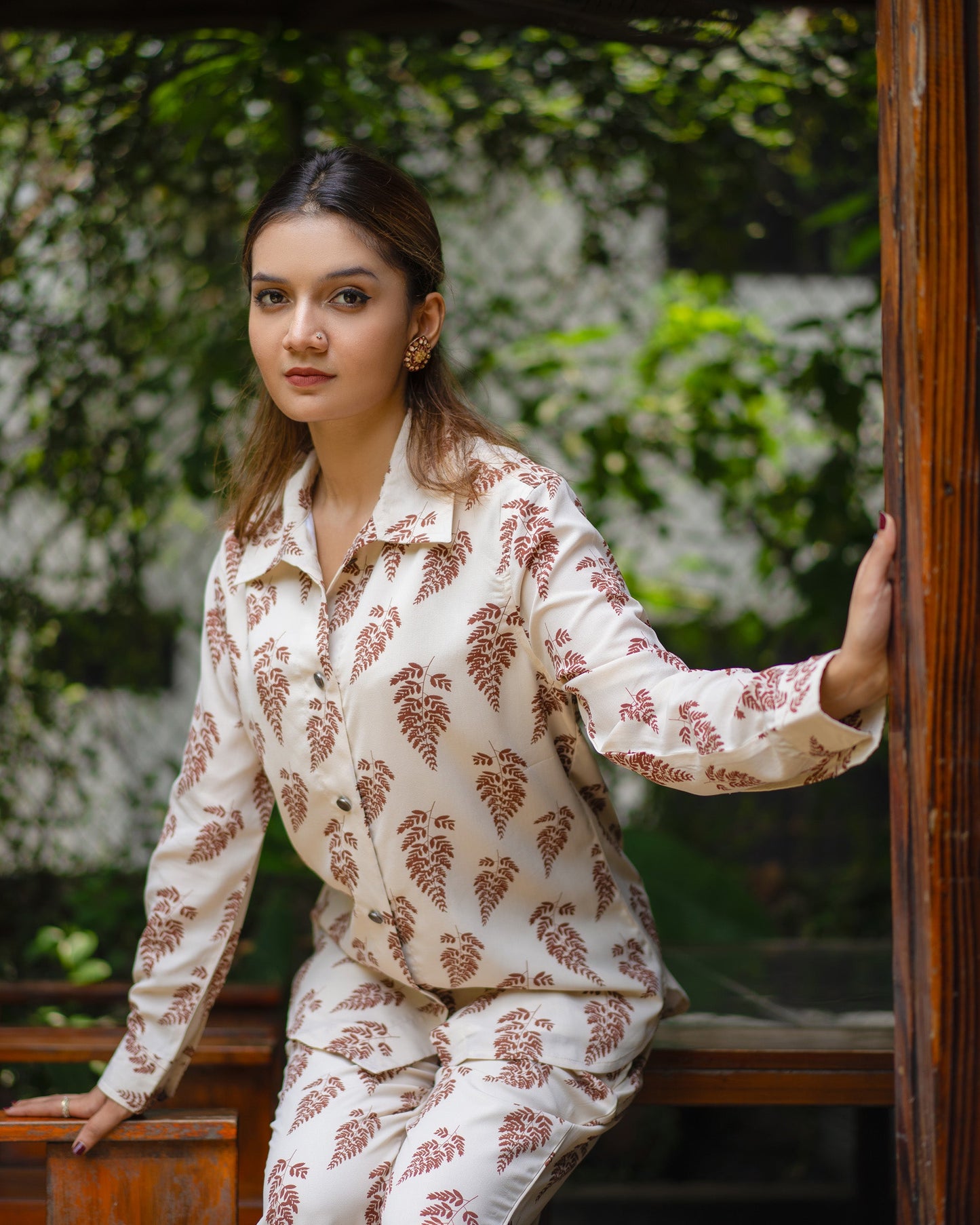 ASIAR 23' Shirt- Cream Print