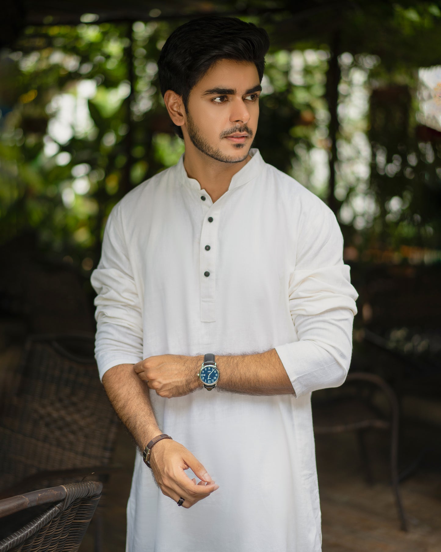 ASIAR 23' Panjabi - White