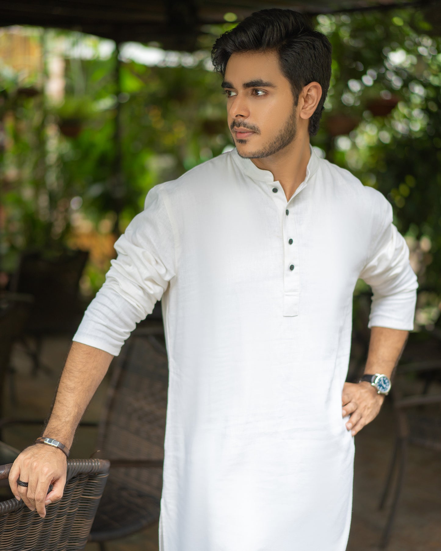 ASIAR 23' Panjabi - White