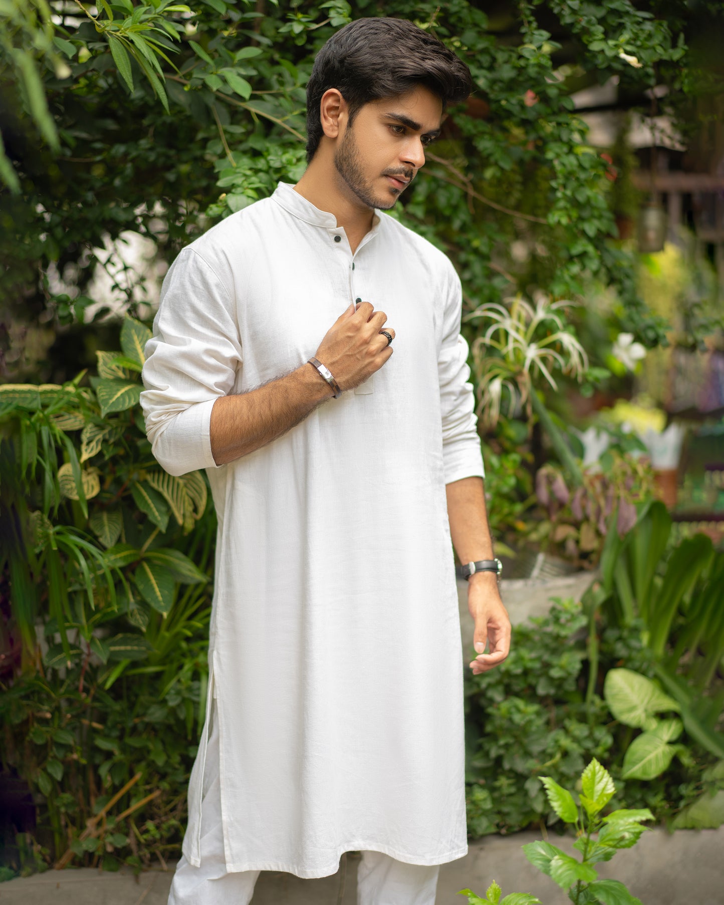 ASIAR 23' Panjabi - White