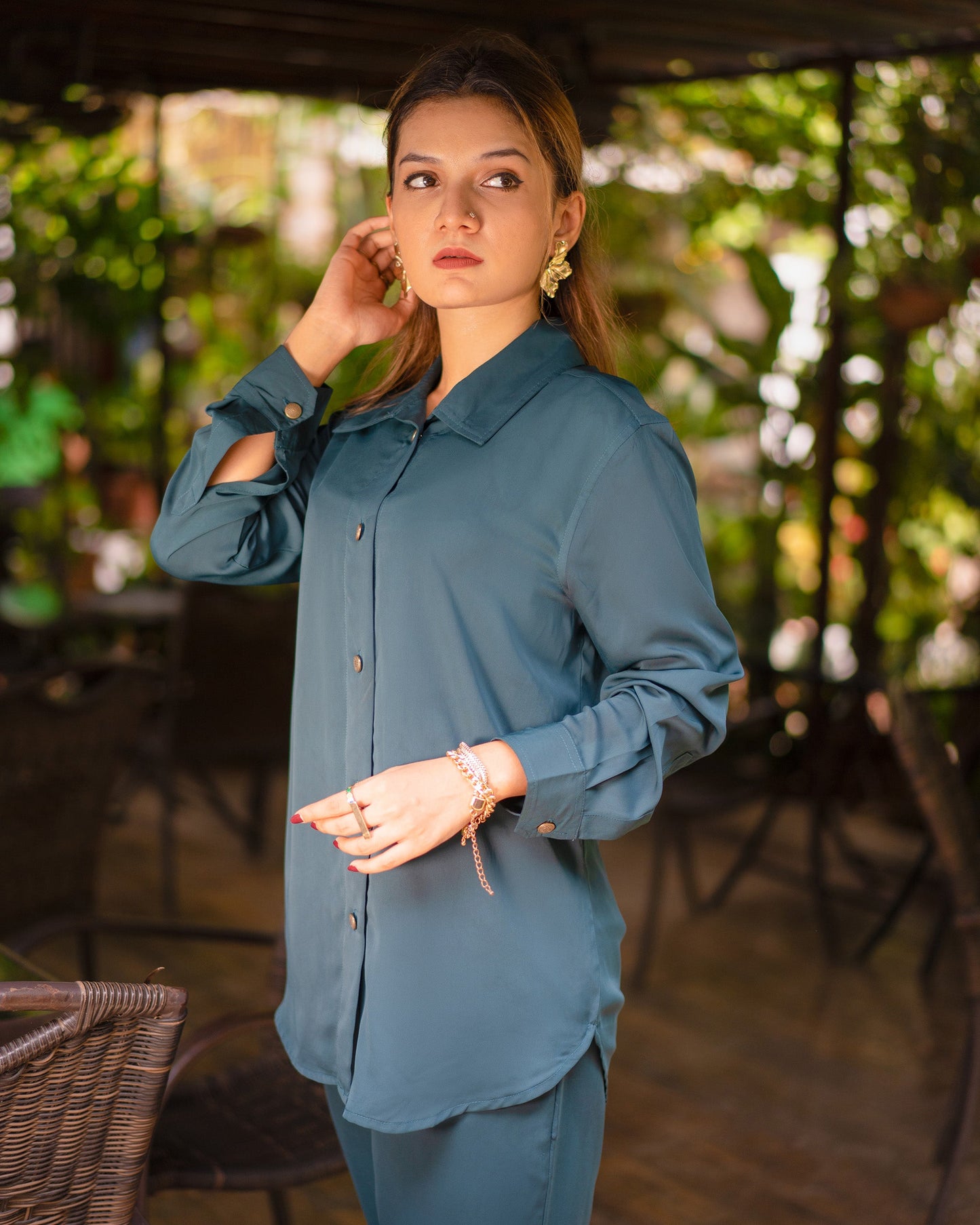 ASIAR 23' Shirt- Deep Cyan
