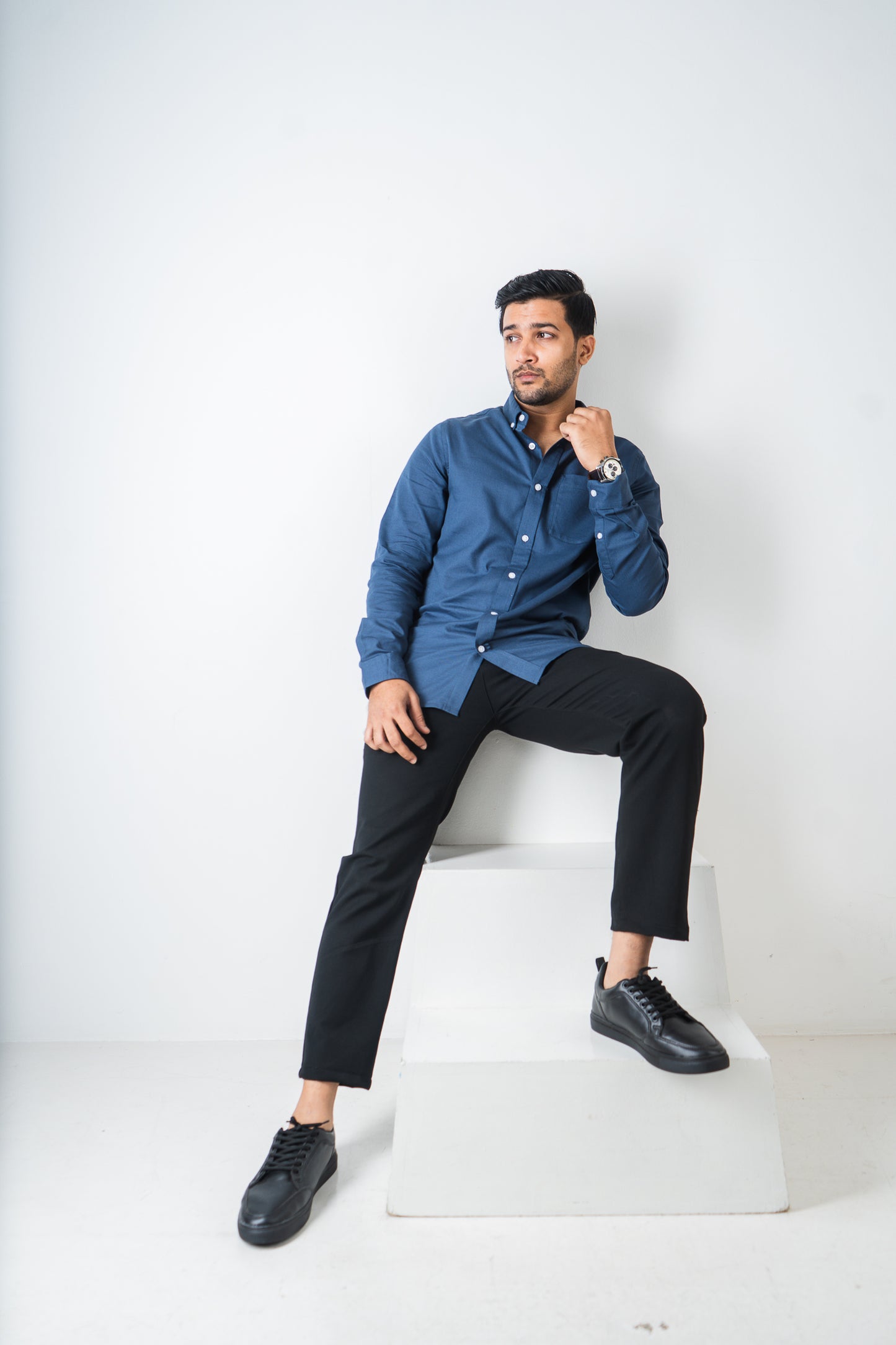 Oxford Shirt - Uninhibited - Navy