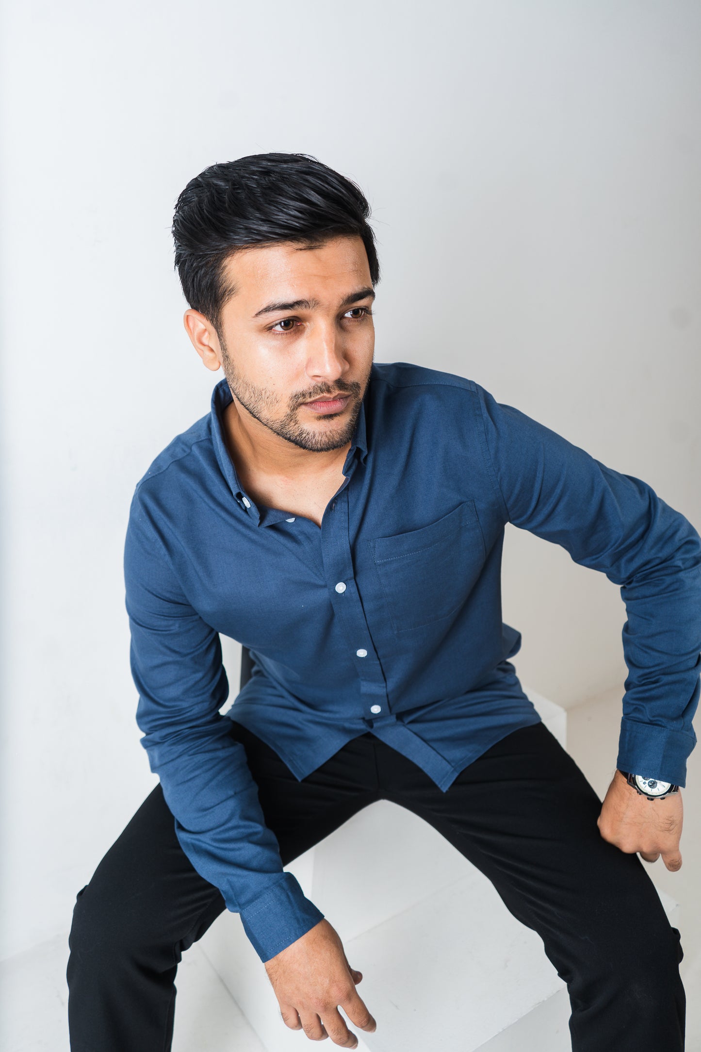 Oxford Shirt - Uninhibited - Navy