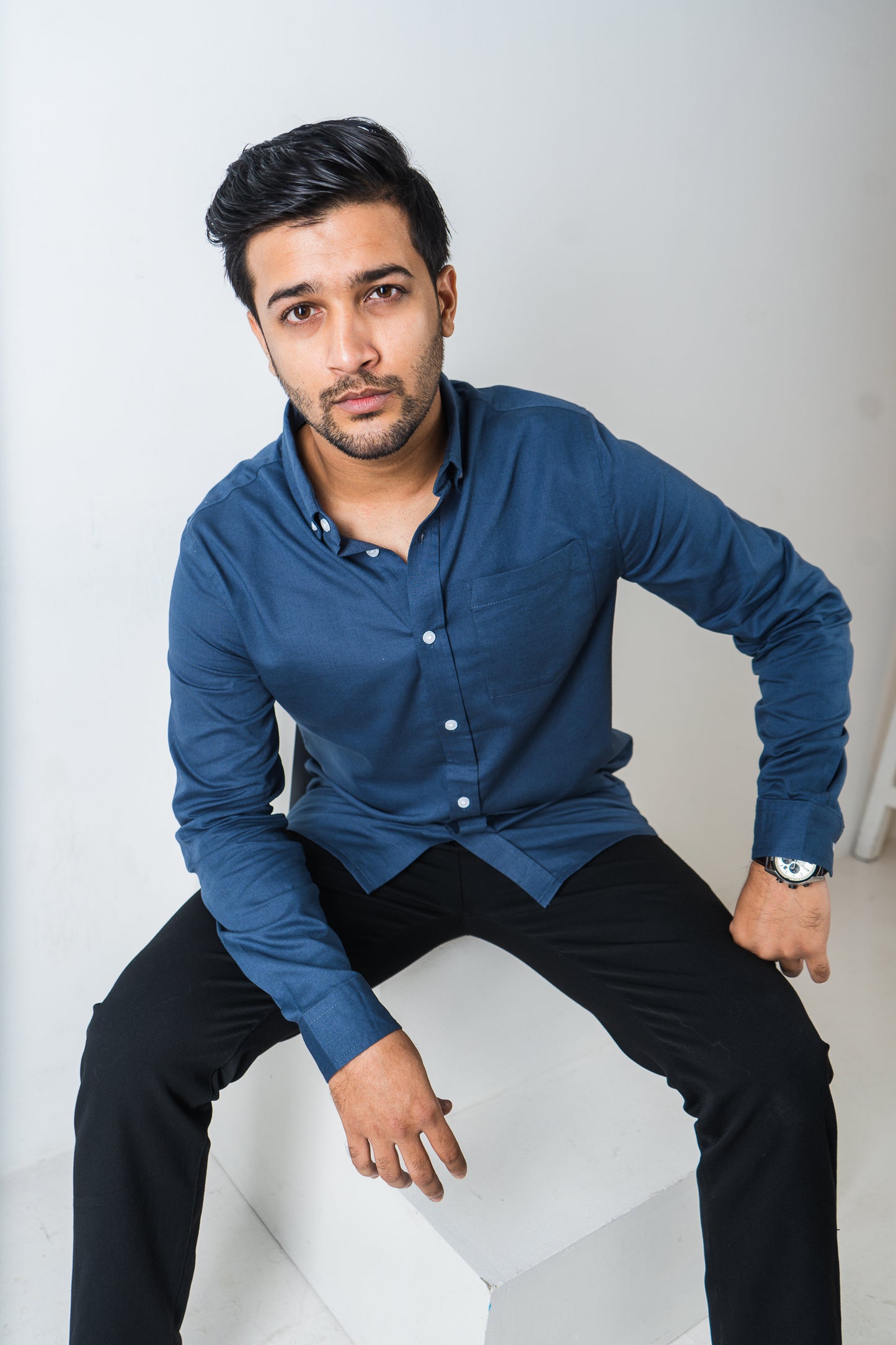 Oxford Shirt - Uninhibited - Navy