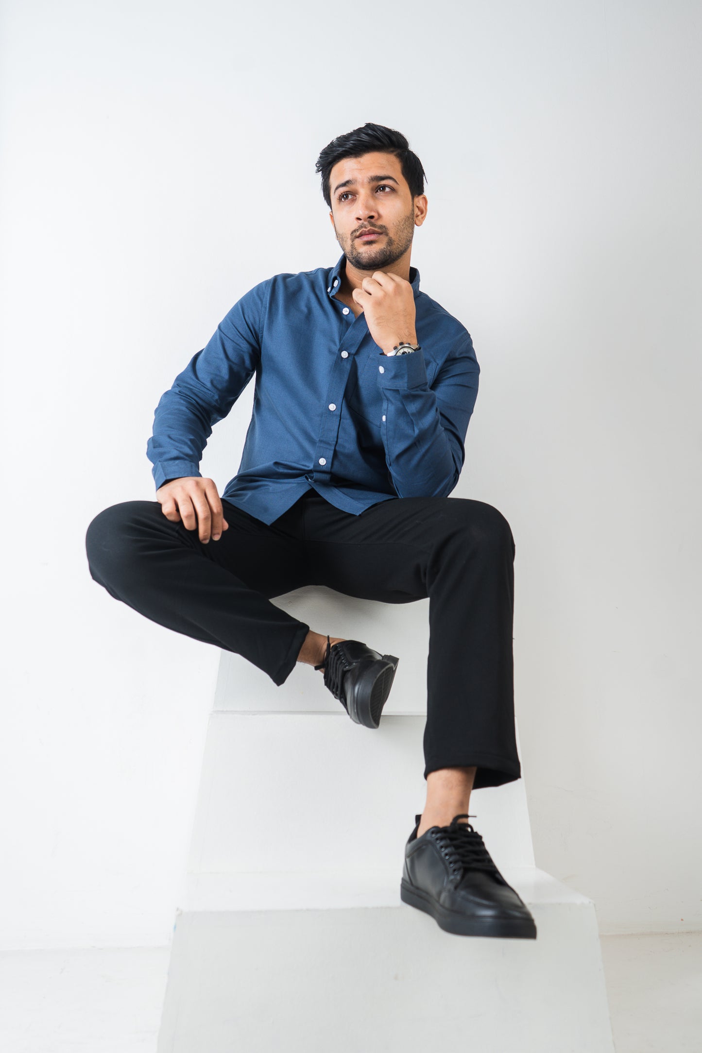 Oxford Shirt - Uninhibited - Navy