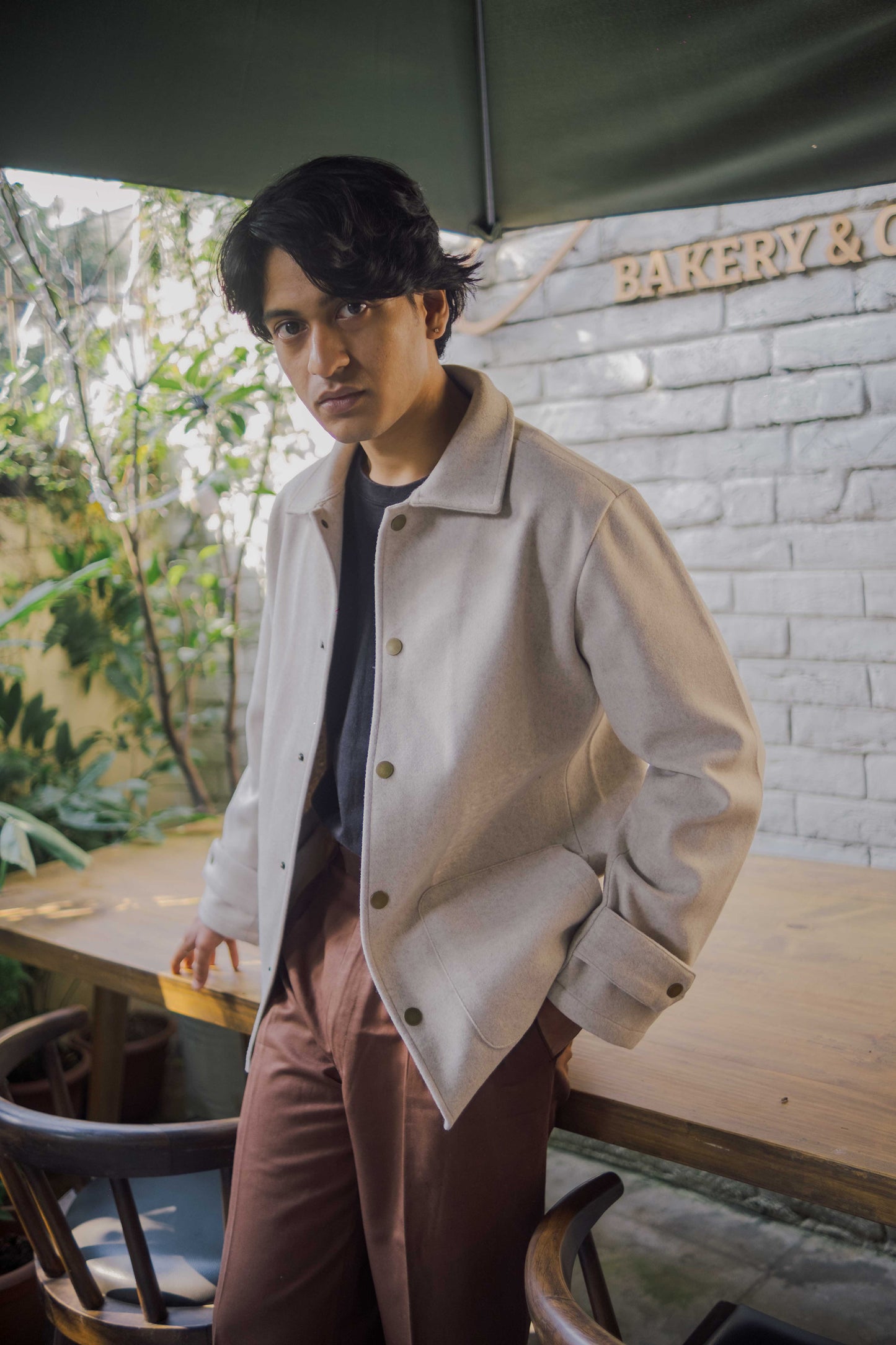 Kieran Coat Deluxe for Men - Beige