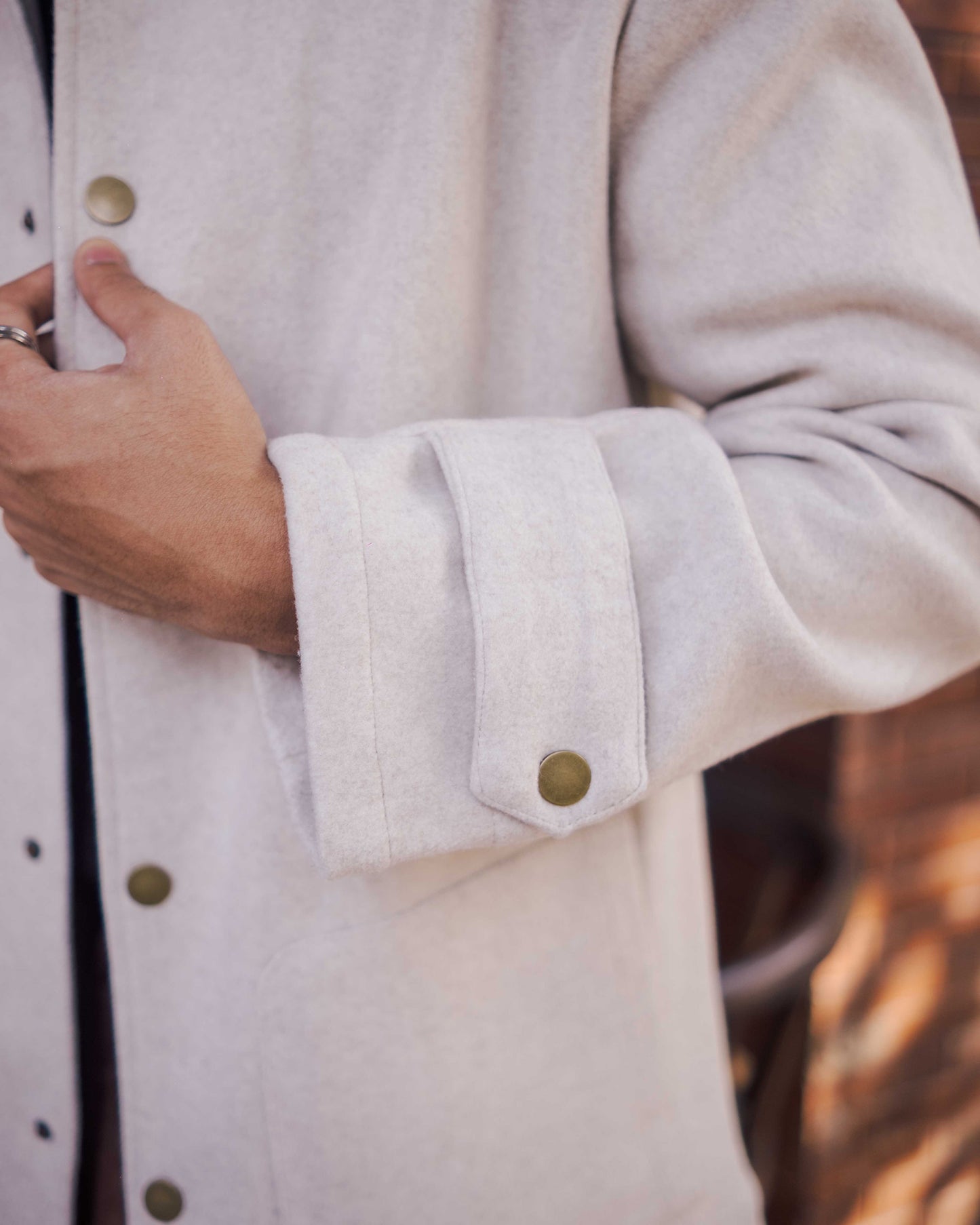 Kieran Coat Deluxe for Men - Beige