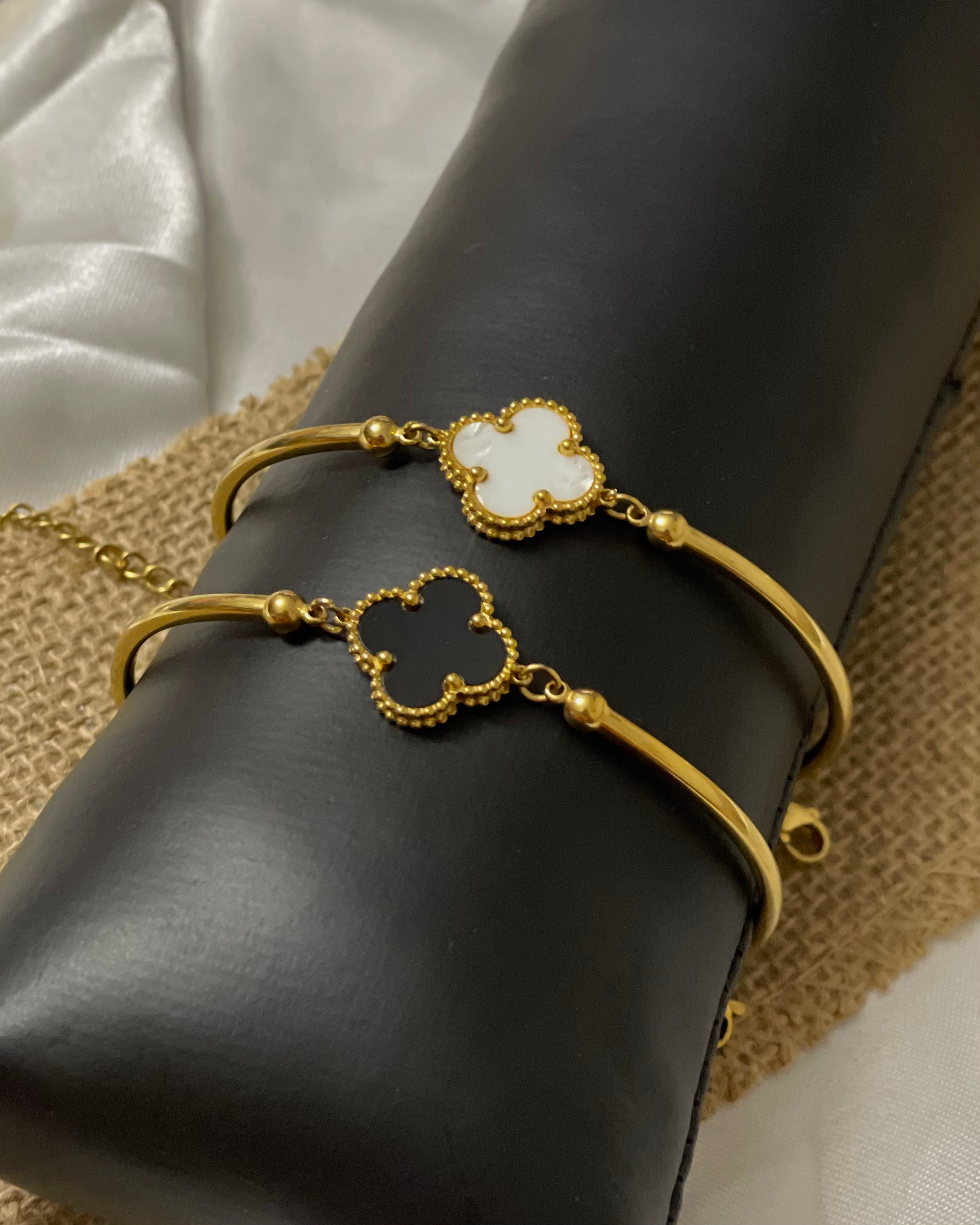 White Clover Bracelet