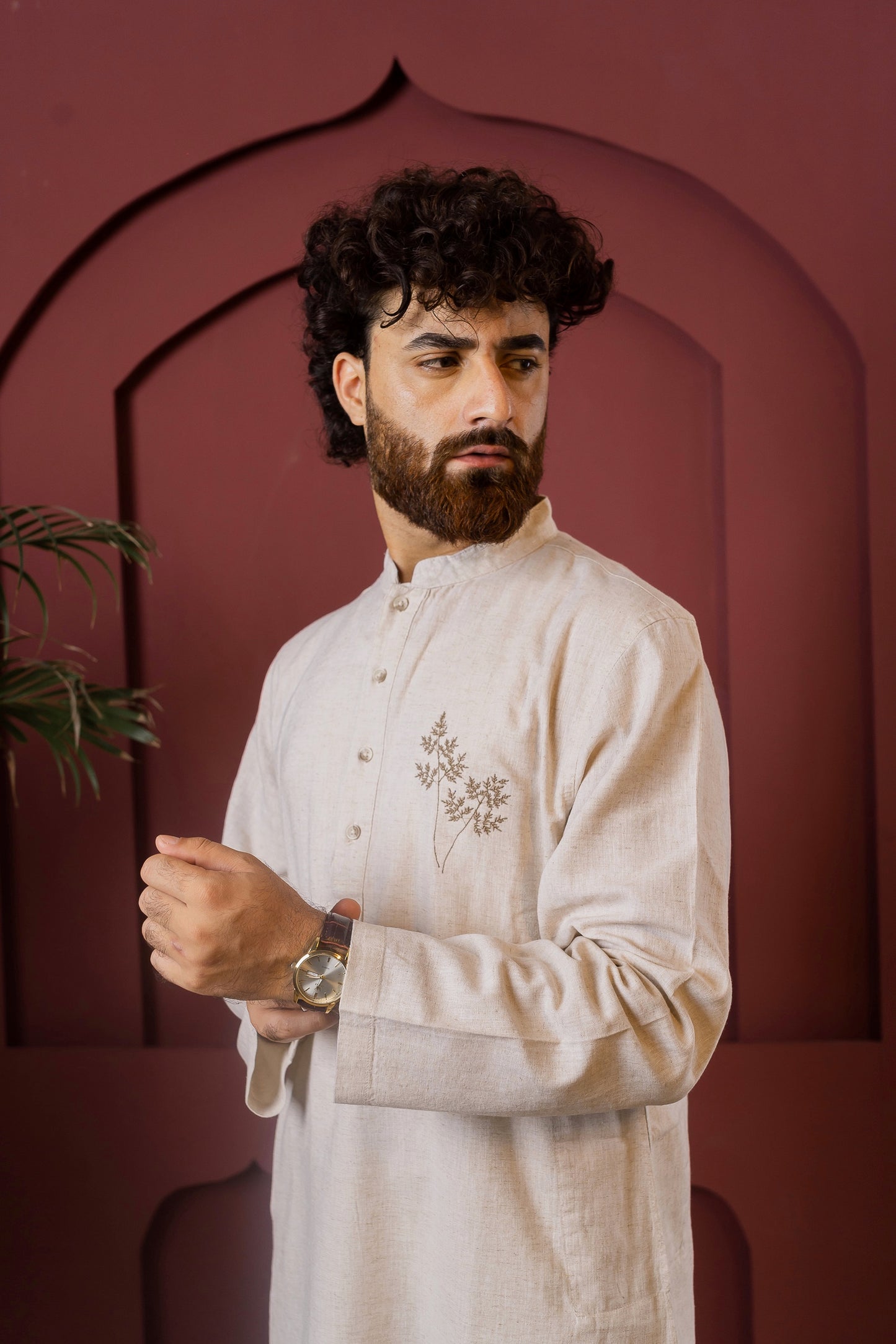 আওরাক - সেন্ড সূচিকর্ম করা পাঞ্জাবি