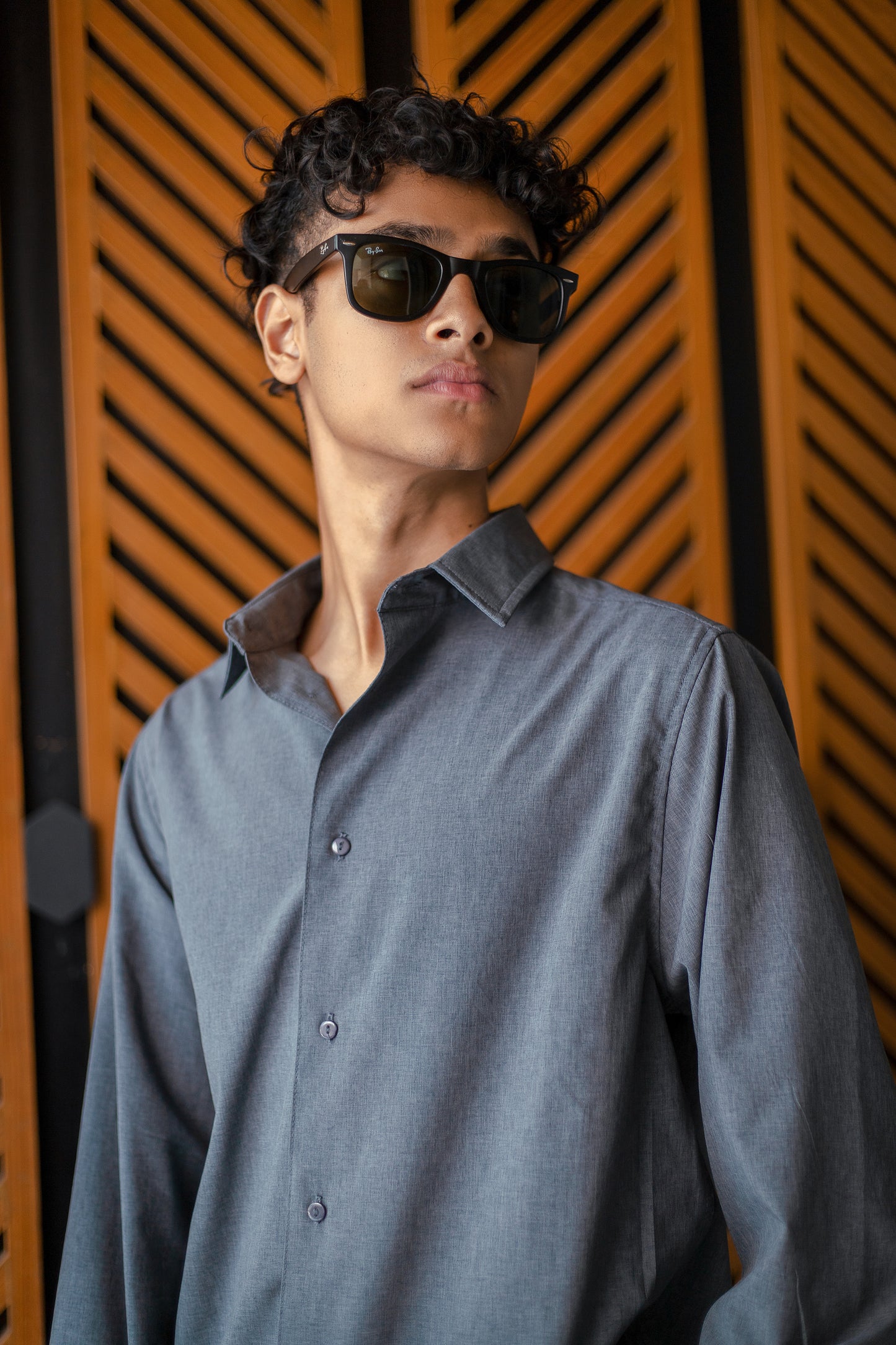 Casual Shirt for Men - Ash