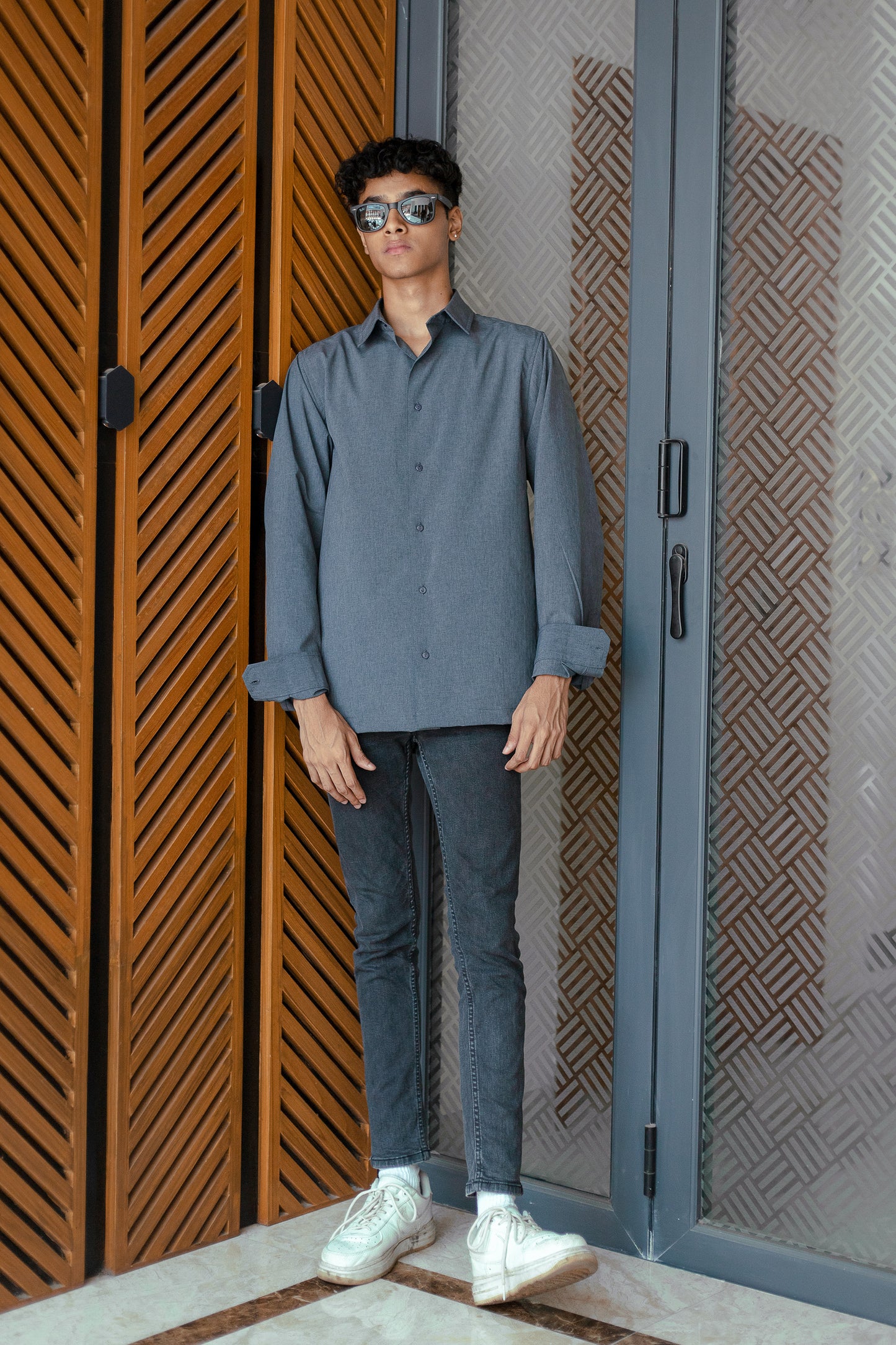 Casual Shirt for Men - Ash