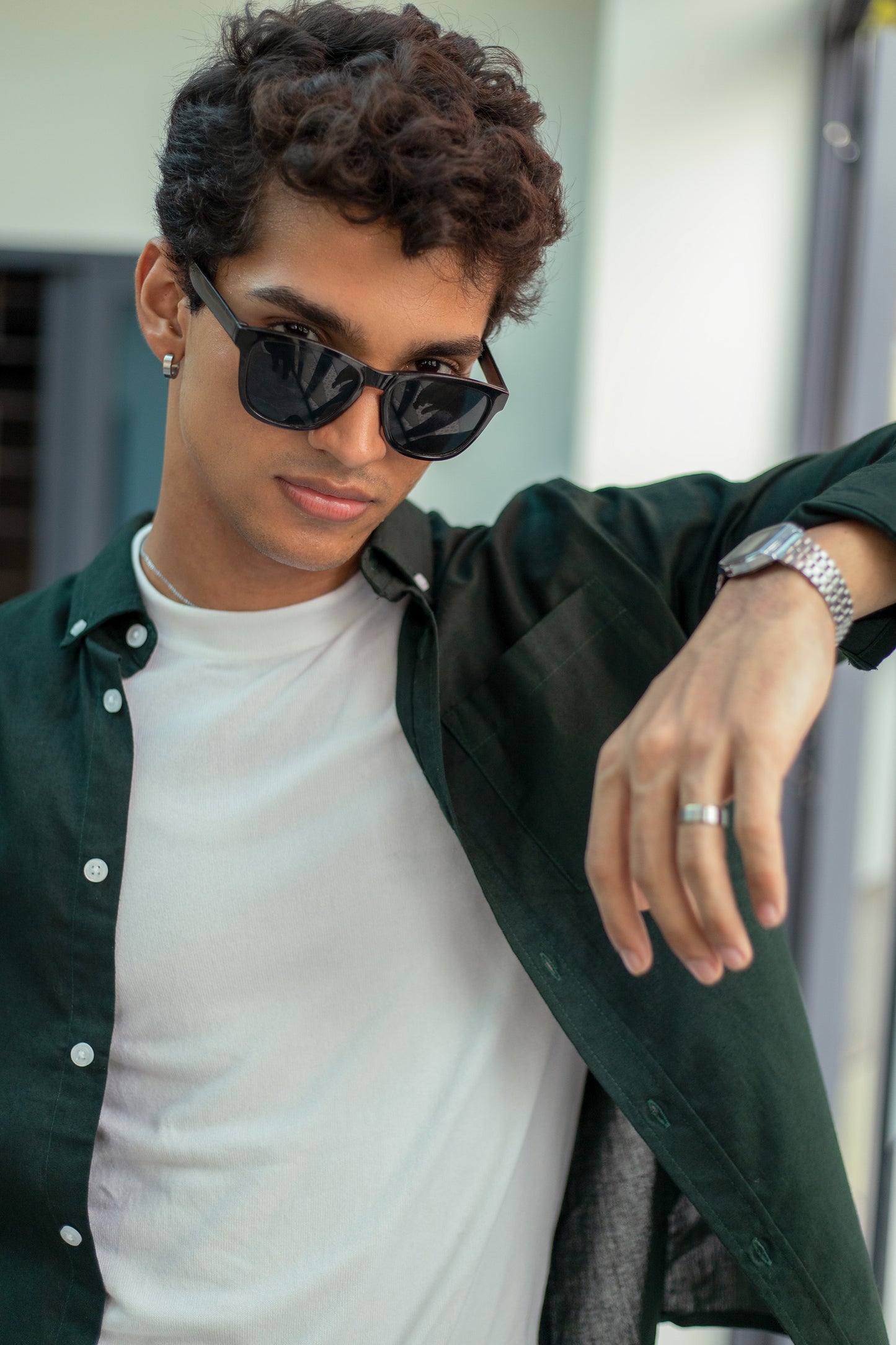 Oxford Shirt - Uninhibited - Dark Teal Green