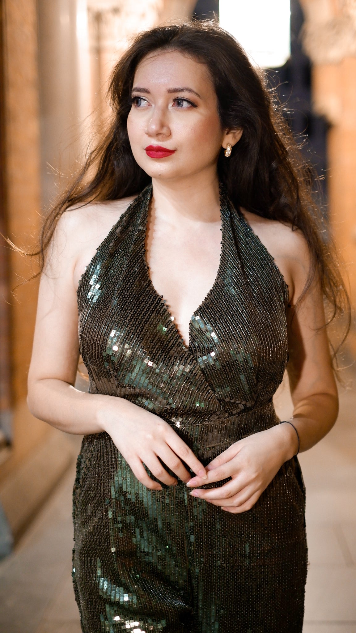 Awakening - Shimmering Sequin Jumpsuit