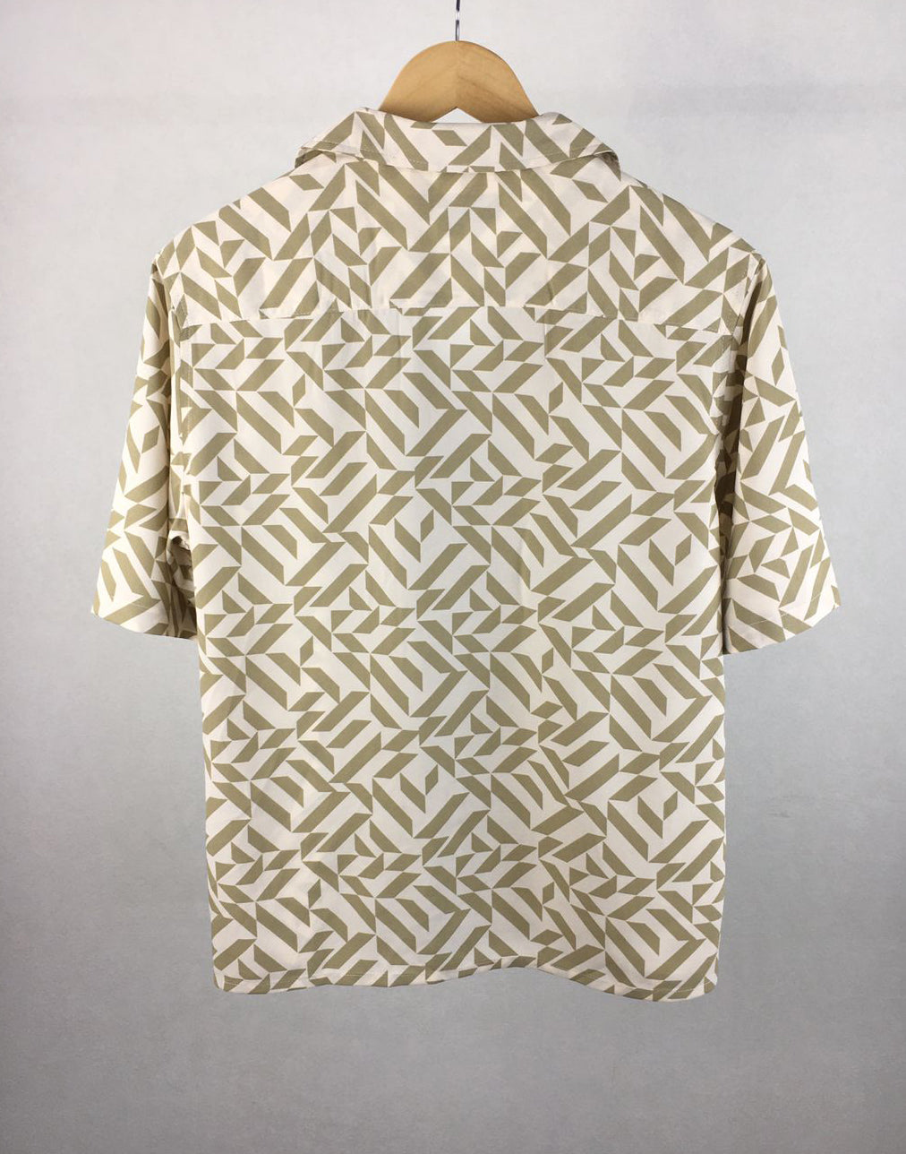 Cordaro Cuba - Off White Olive Print Cuba - Cuban Shirt - Unisex