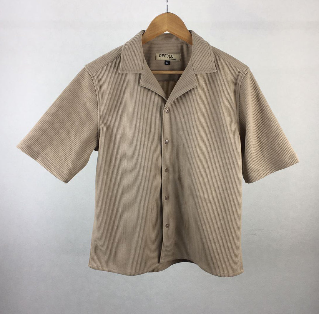 Cordaro Cuba - Sand Rib Texture Cuba - Cuban Shirt - Unisex