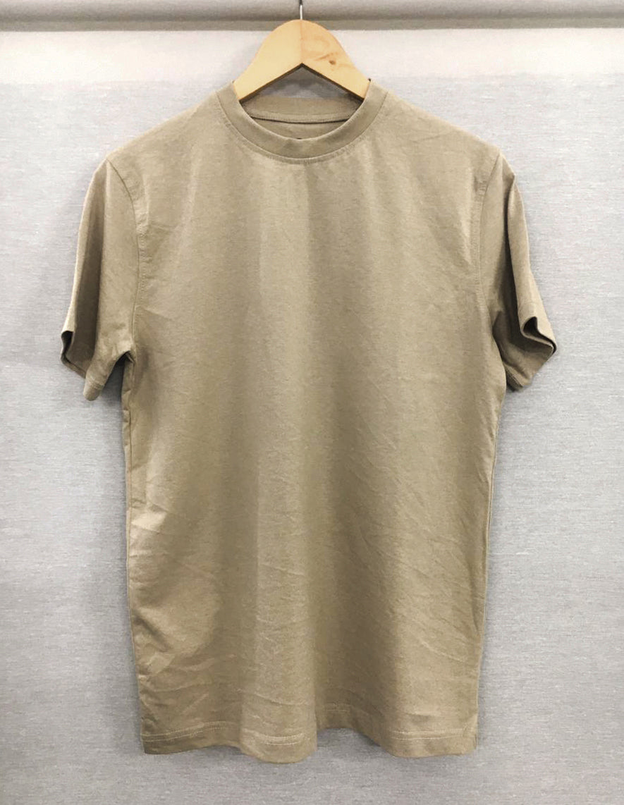 Basic T-Shirt- Unisex - Beige