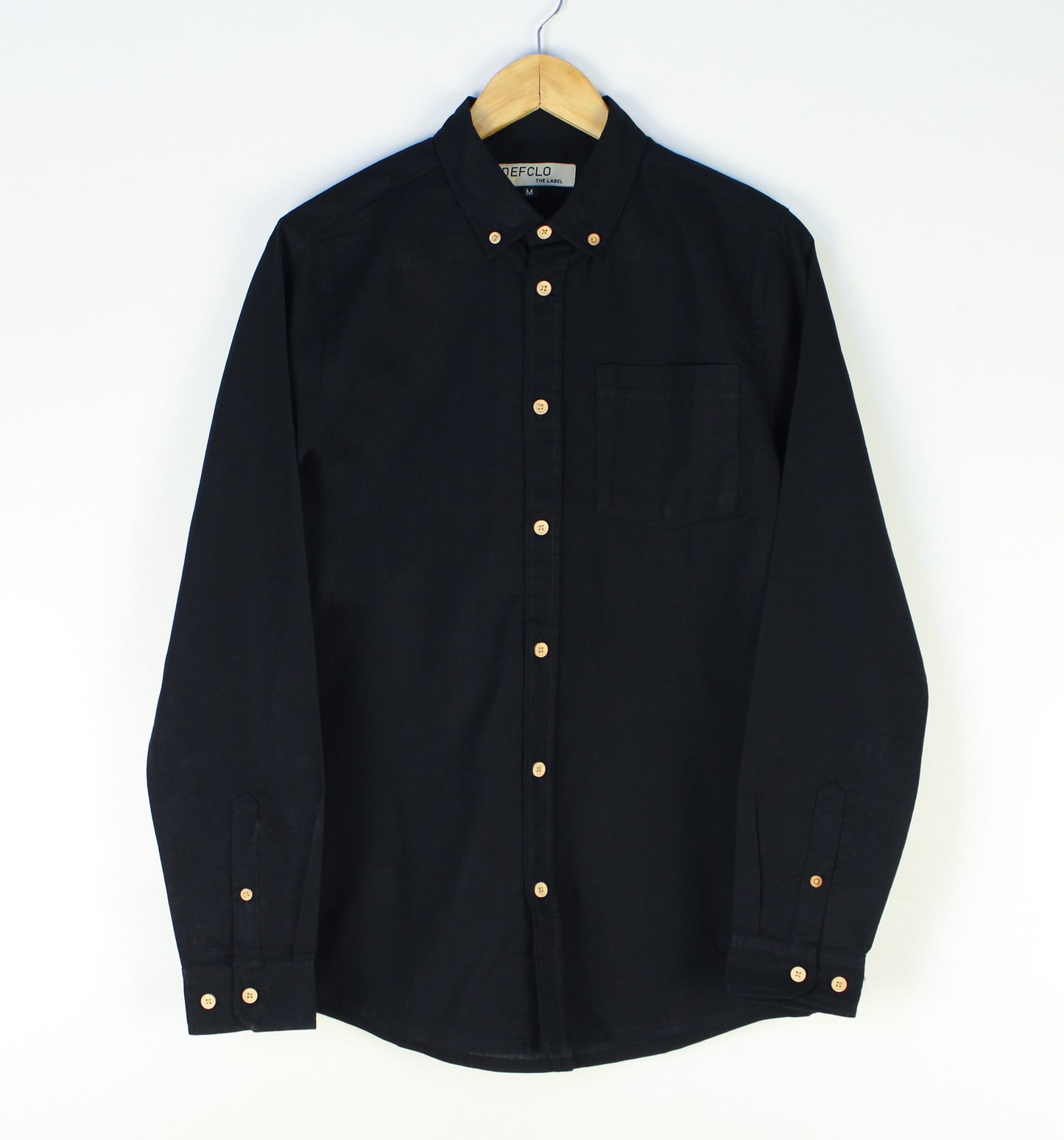 Oxford Shirt - Uninhibited - Unisex - Black