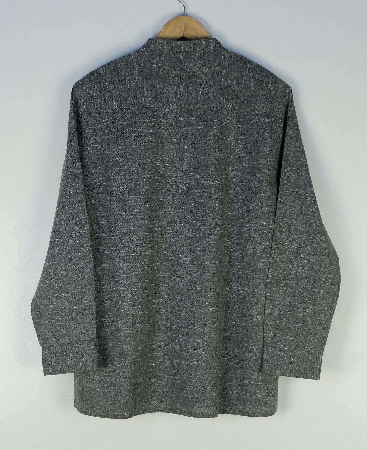 Linen Henley - Unisex - Moss