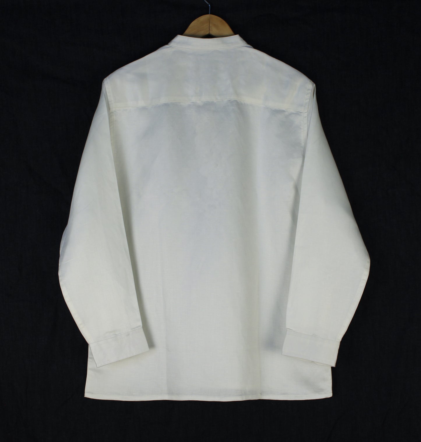 Cotton Henley - Unisex - White