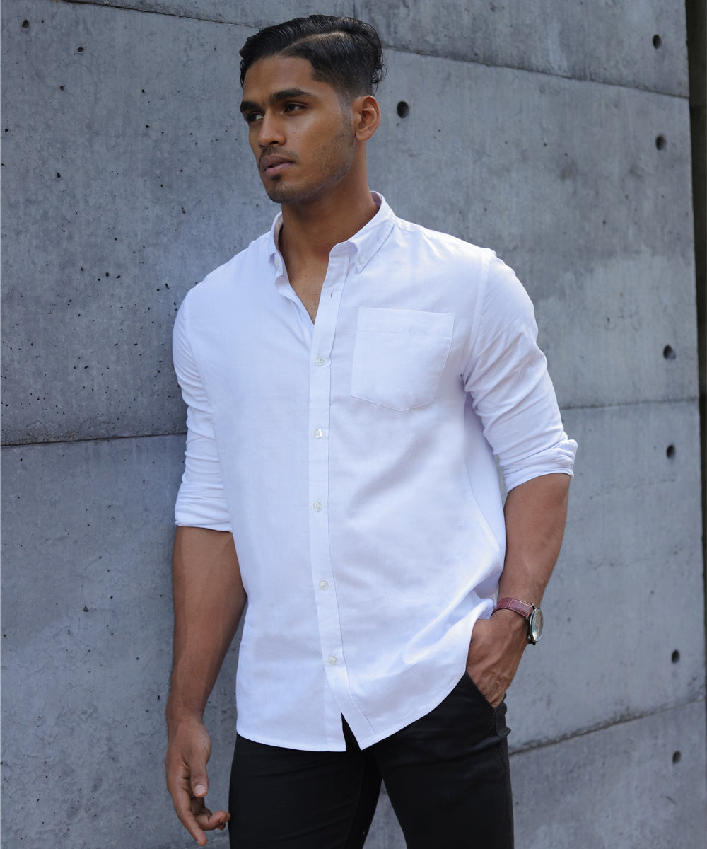 Casual Shirt - Uninhibited - White
