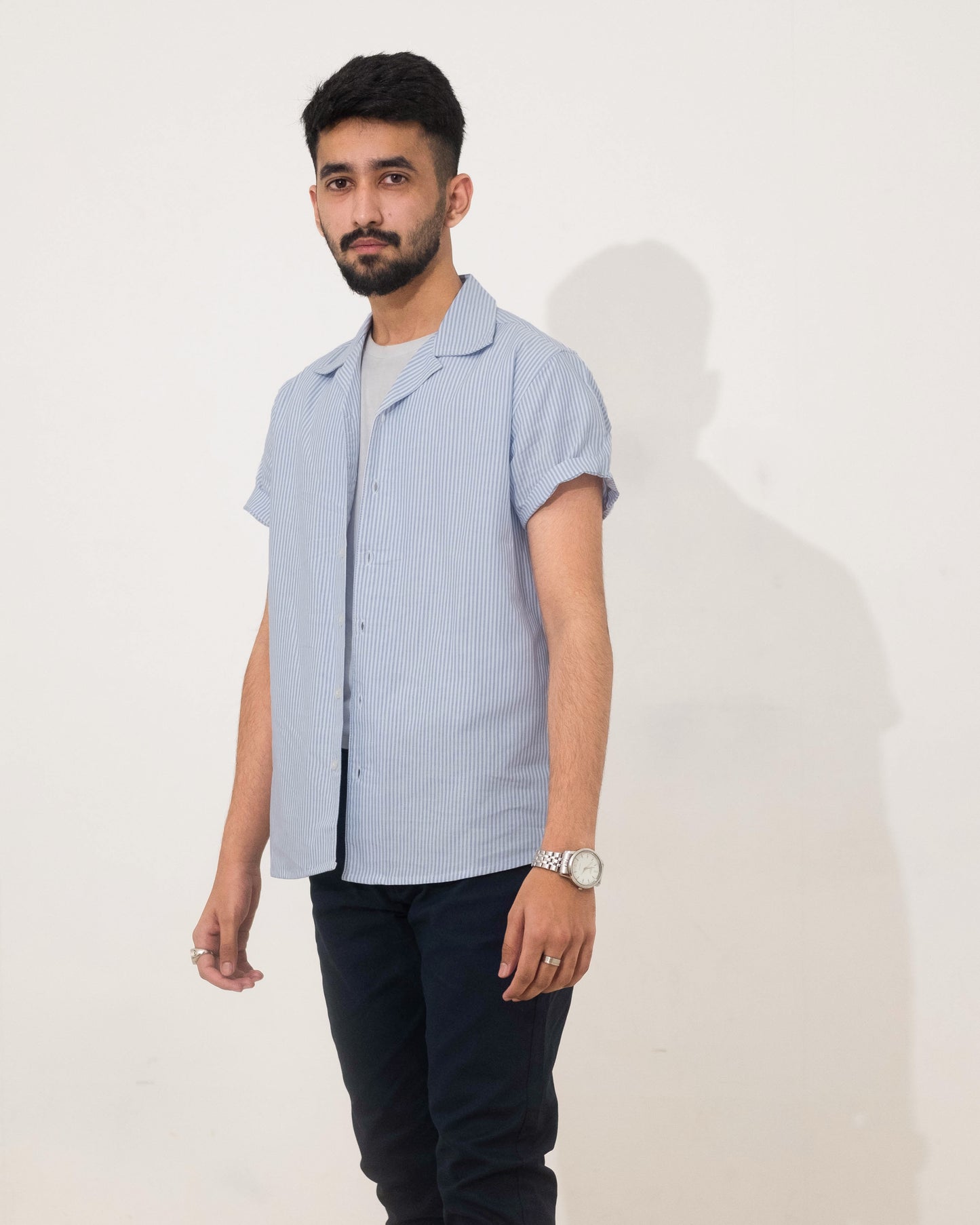 Cubana Raya - Thin Stripe - Cuban Shirt For Men