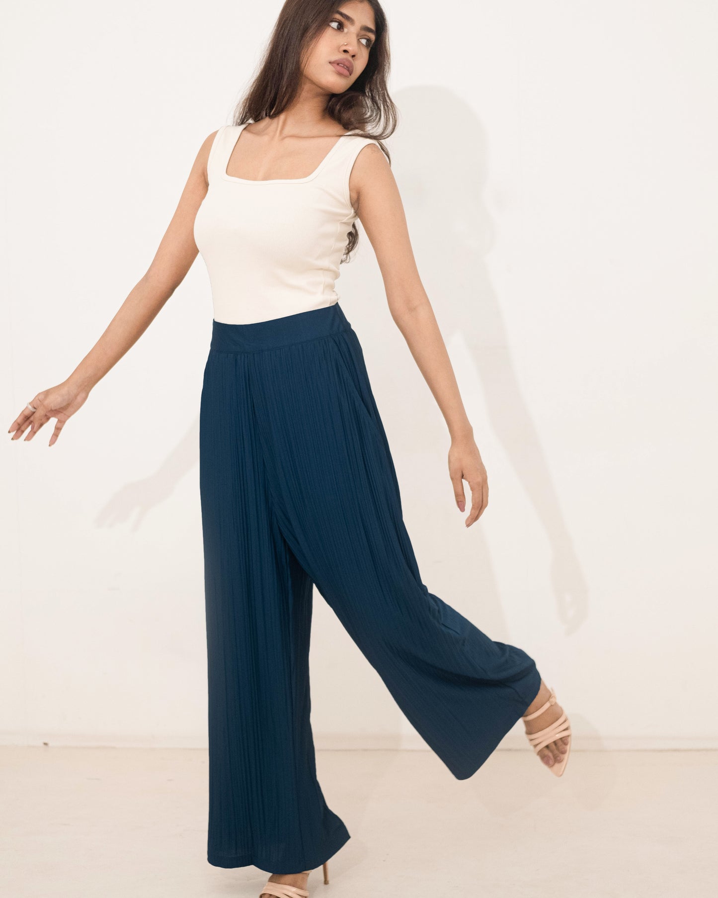 Serena - Teal Trousers