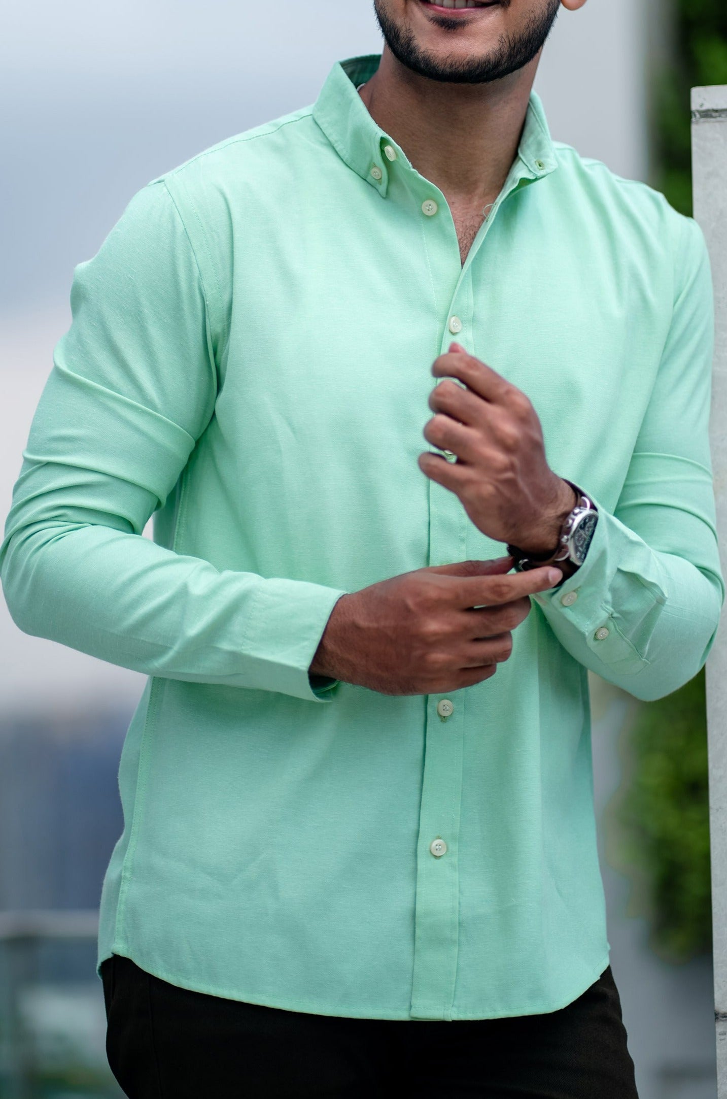 Brook Green - Casual Shirt For Men