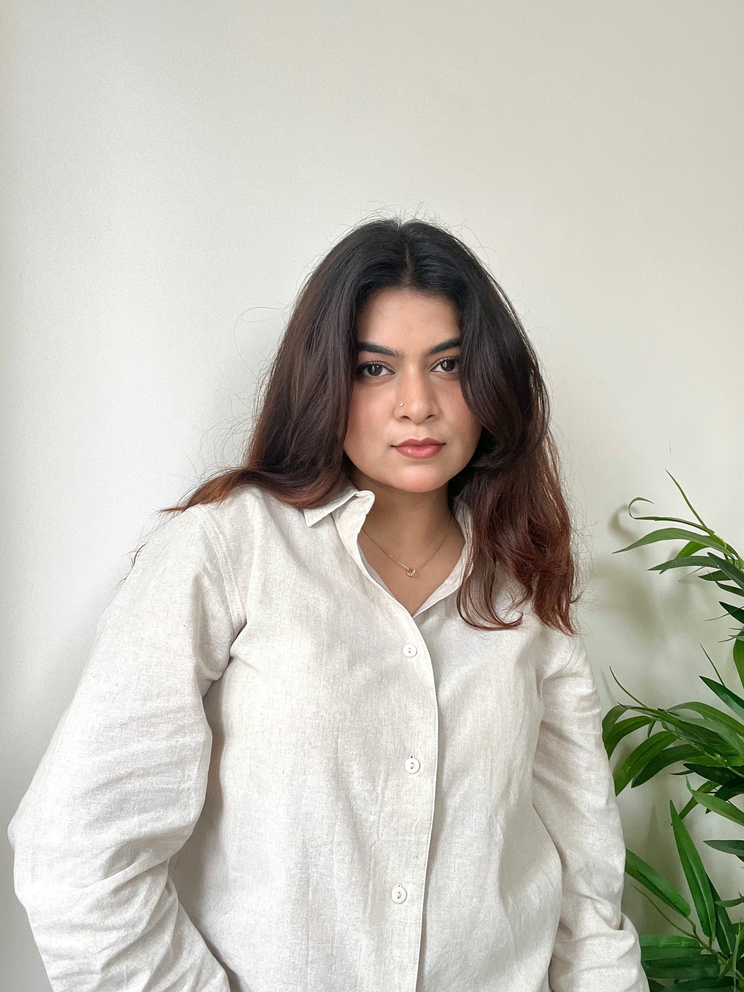 Linen Shirt - Unisex - Sand